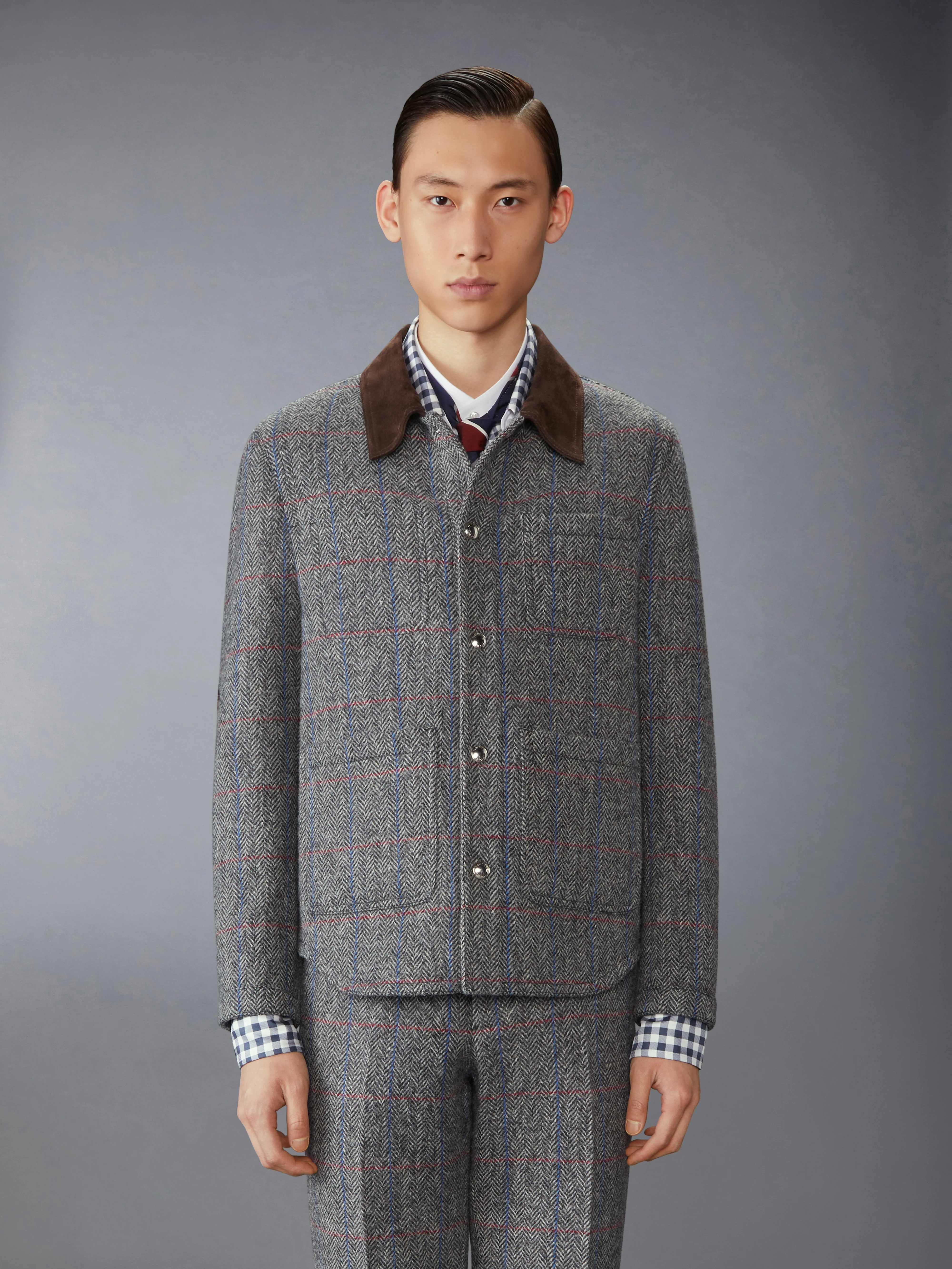 HUNTING TWEED UTILITY JACKET