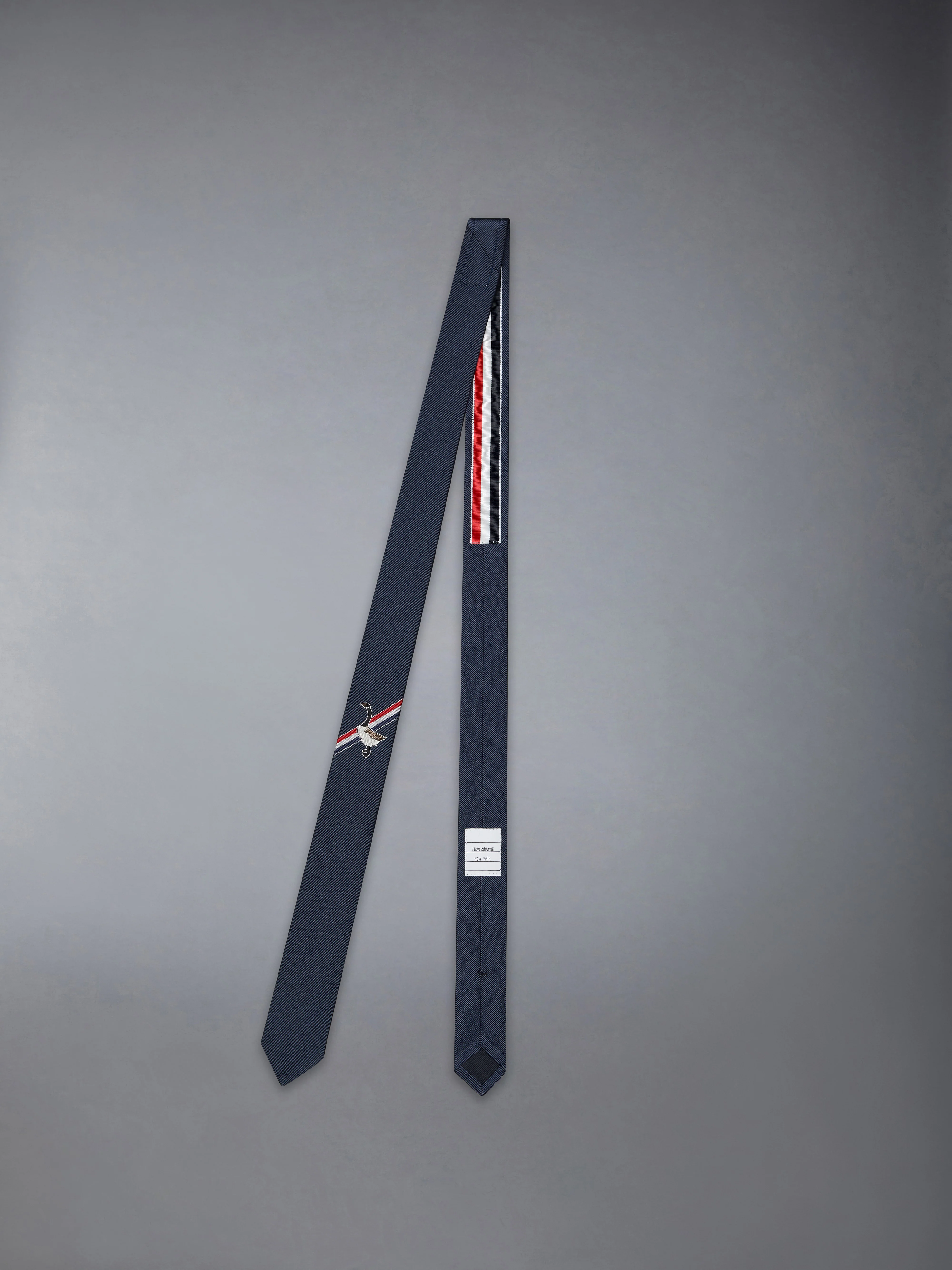 JACQUARD GOOSE ICON TIE