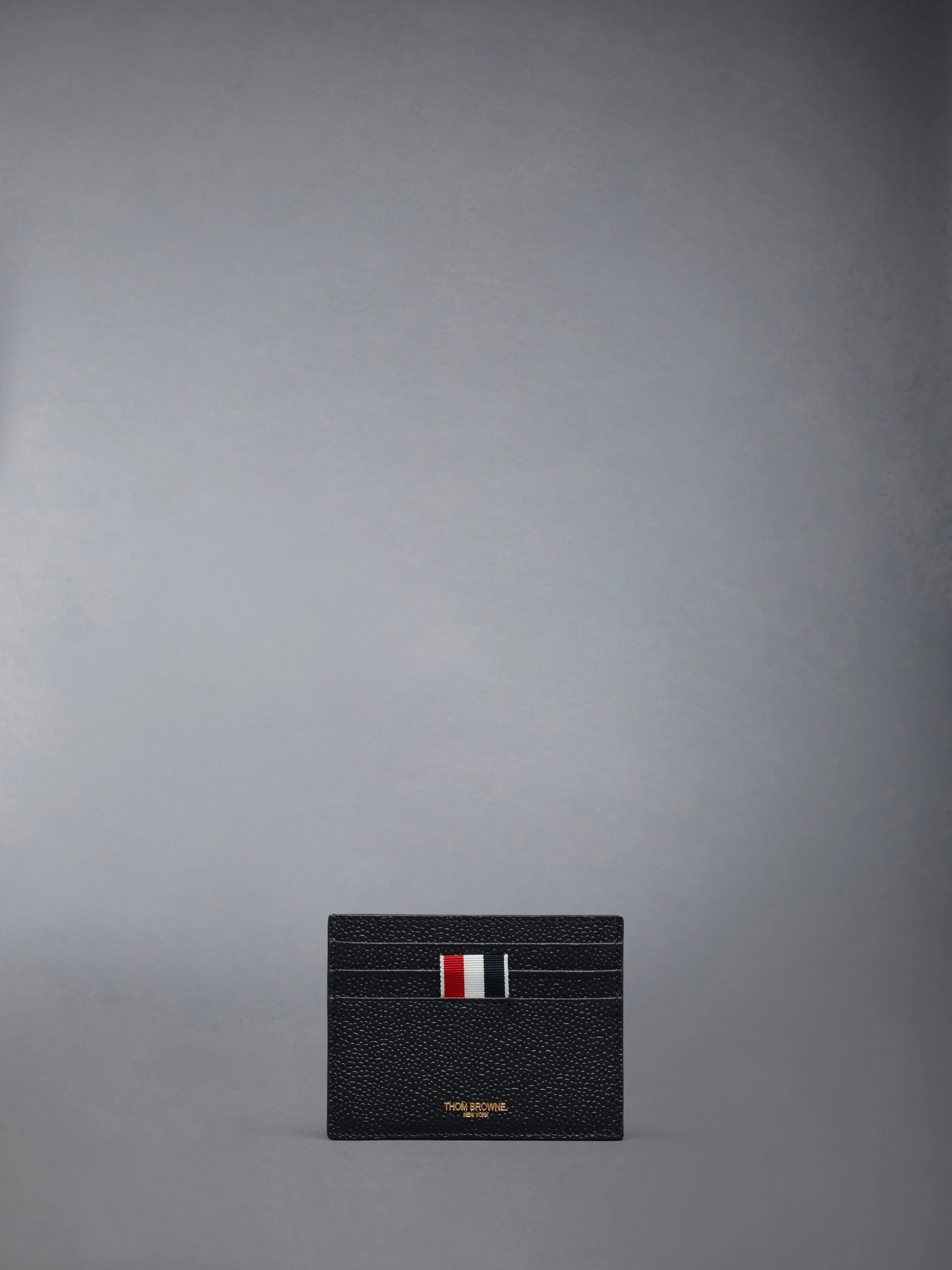 PEBBLE GRAIN NOTE COMPARTMENT CARD HOLDER