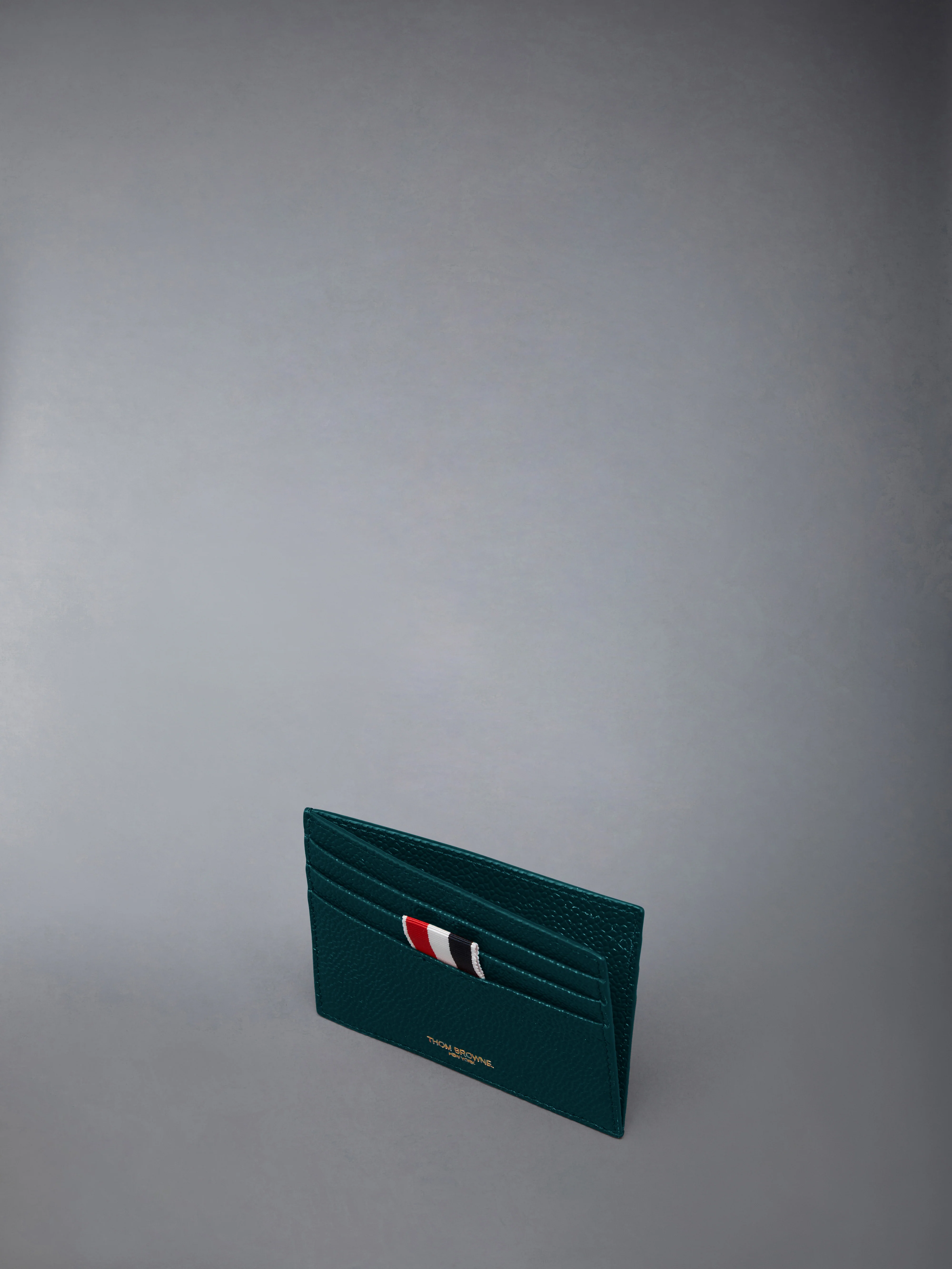 PEBBLE GRAIN NOTE COMPARTMENT CARD HOLDER