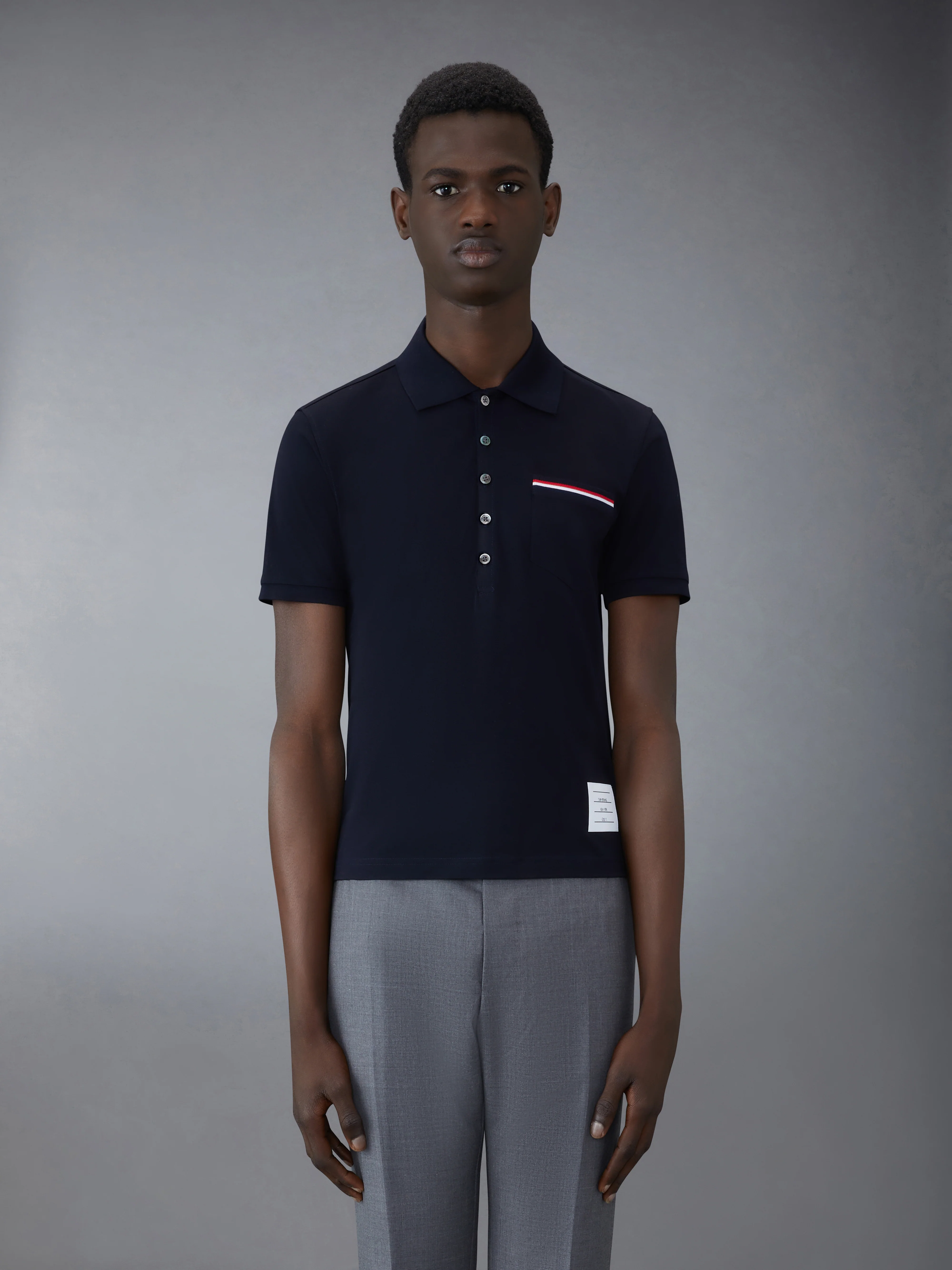 PIQUE POCKET POLO