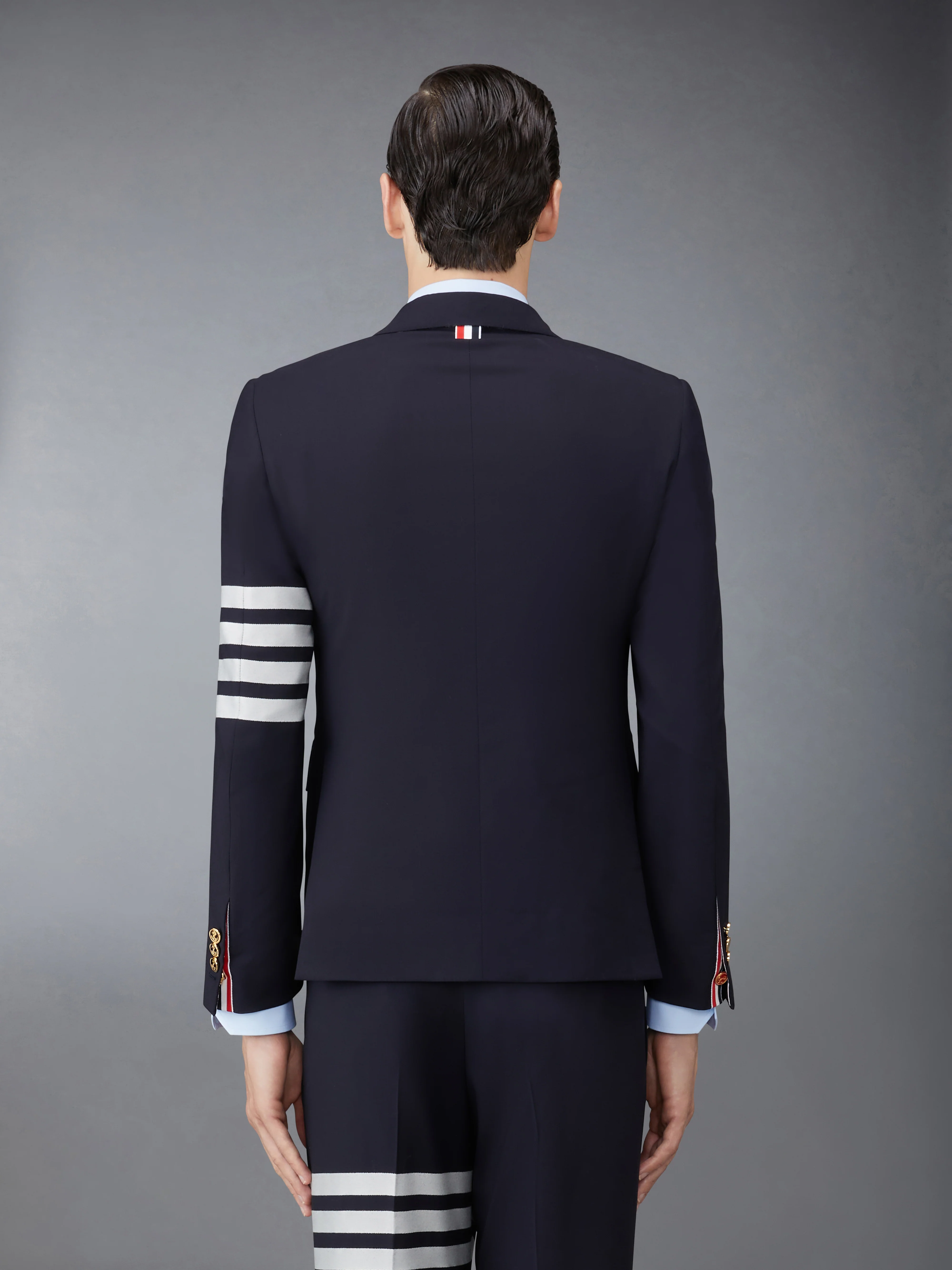 Plain Weave 4-Bar Classic Sport Coat