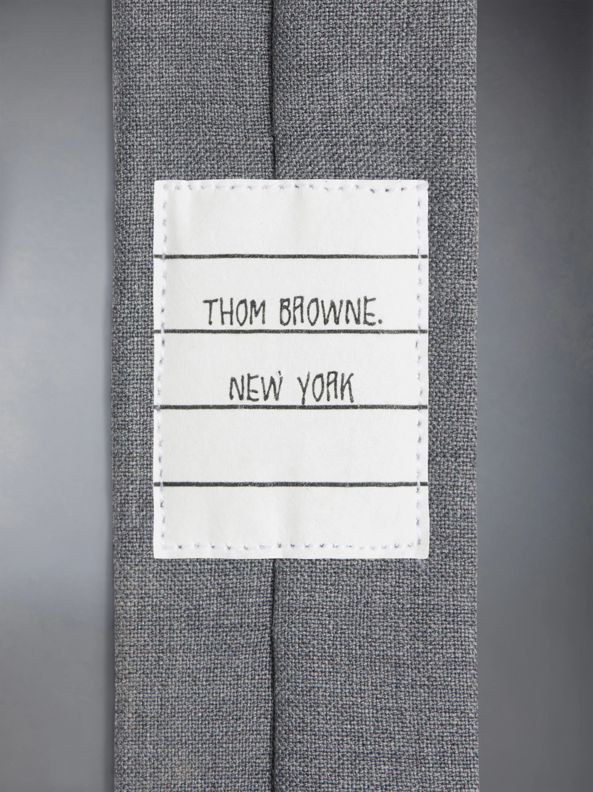 PLAIN WEAVE 4-BAR CLASSIC TIE