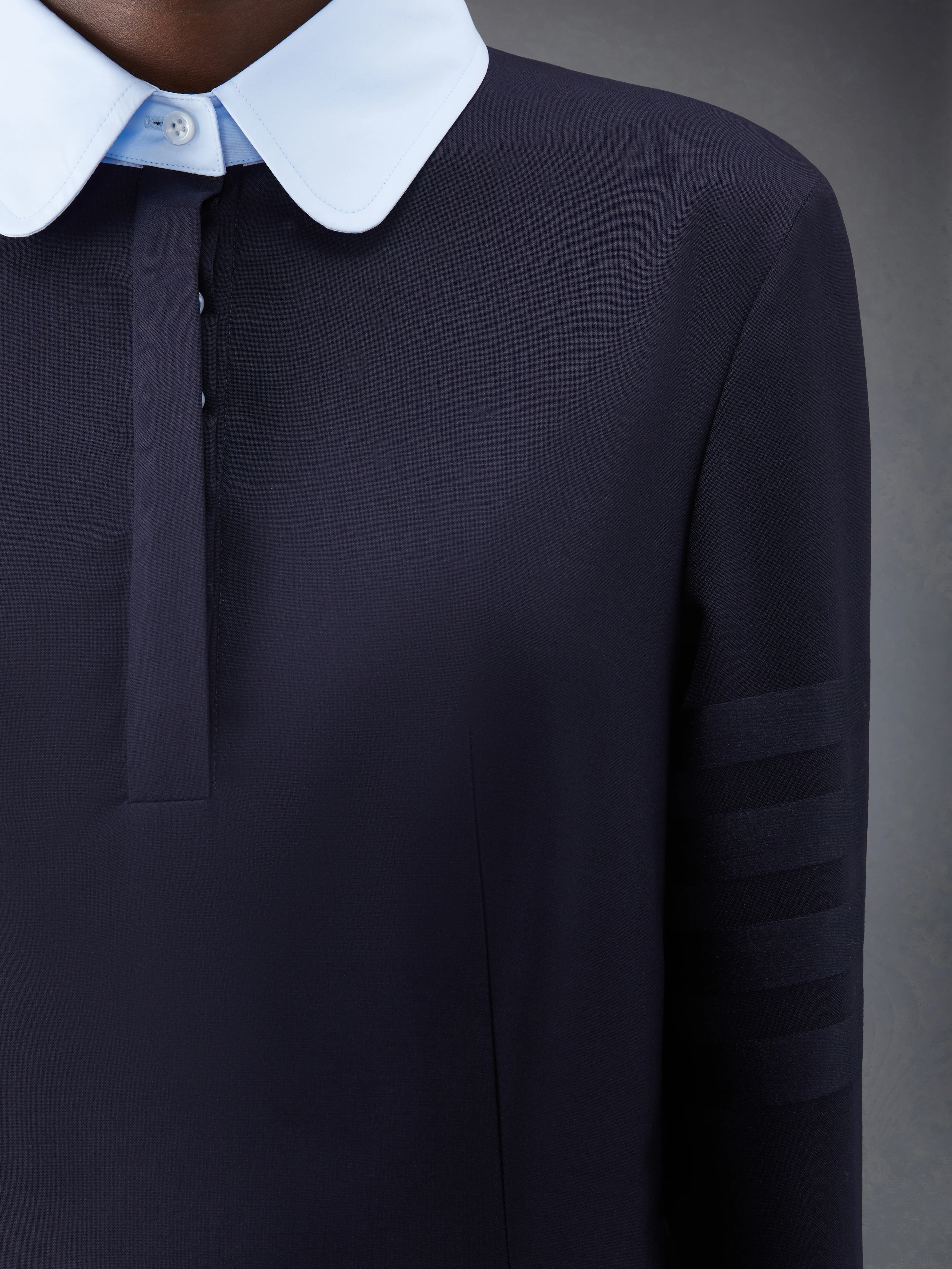 10685-plain-weave-4-bar-seamed-sport-coat-dress-6.webp Plain Weave 4-Bar Seamed Sport Coat Dress