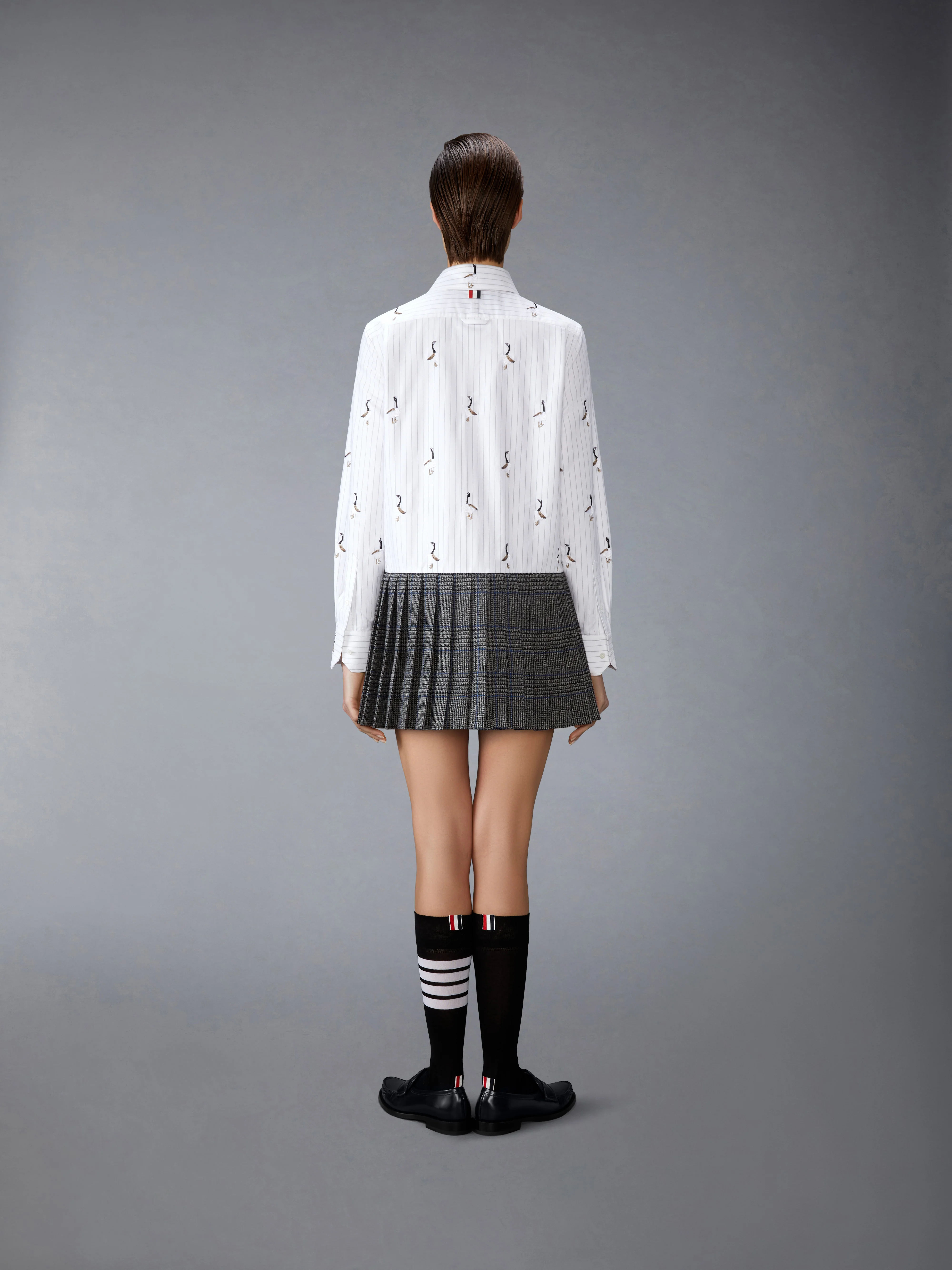 10777-pleated-bottom-goose-shirtdress-3.webp PLEATED BOTTOM GOOSE SHIRTDRESS