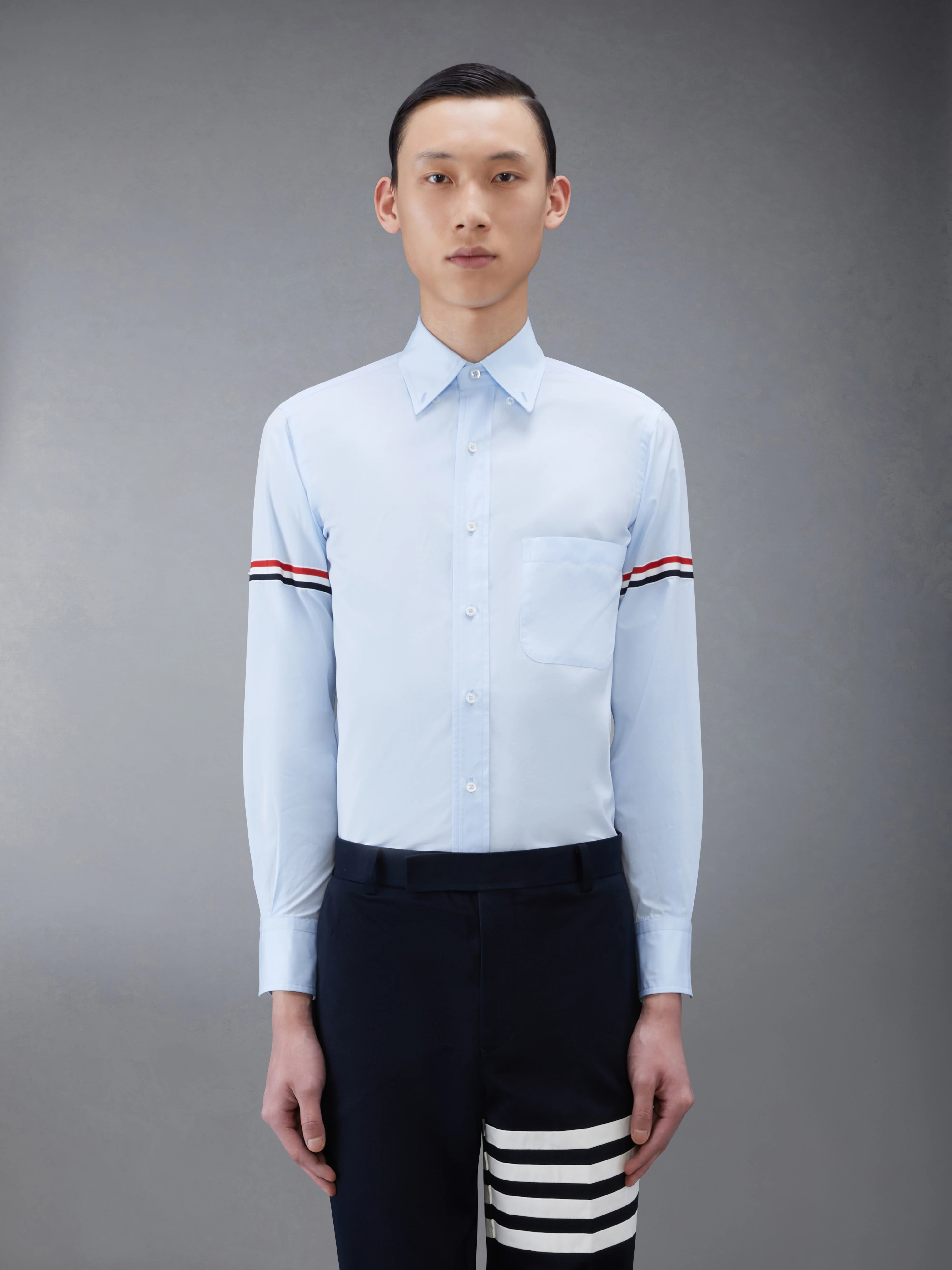 POPLIN ARMBAND CLASSIC SHIRT