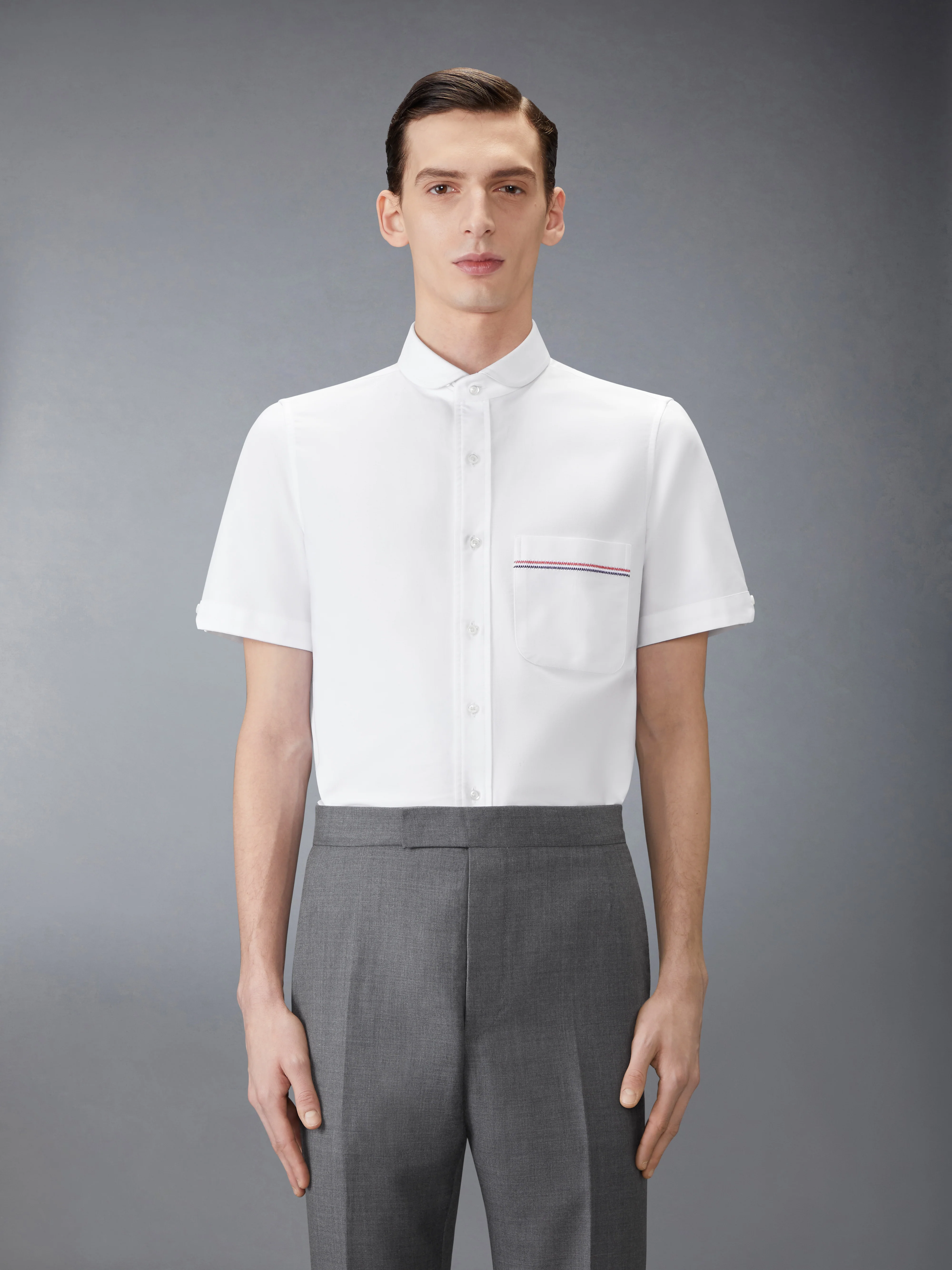 RWB EMBROIDERY SHORT SLEEVE SHIRT