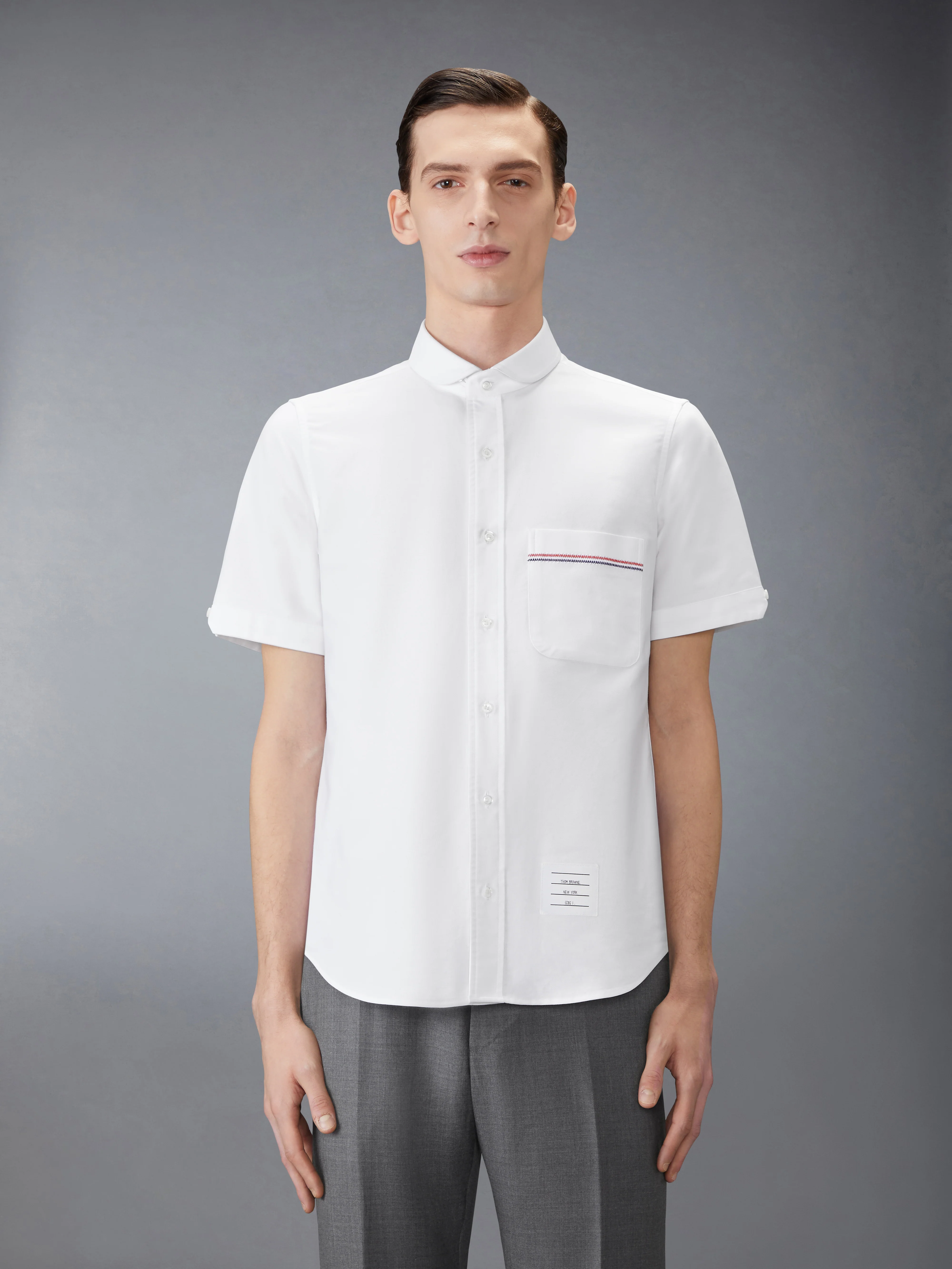RWB EMBROIDERY SHORT SLEEVE SHIRT