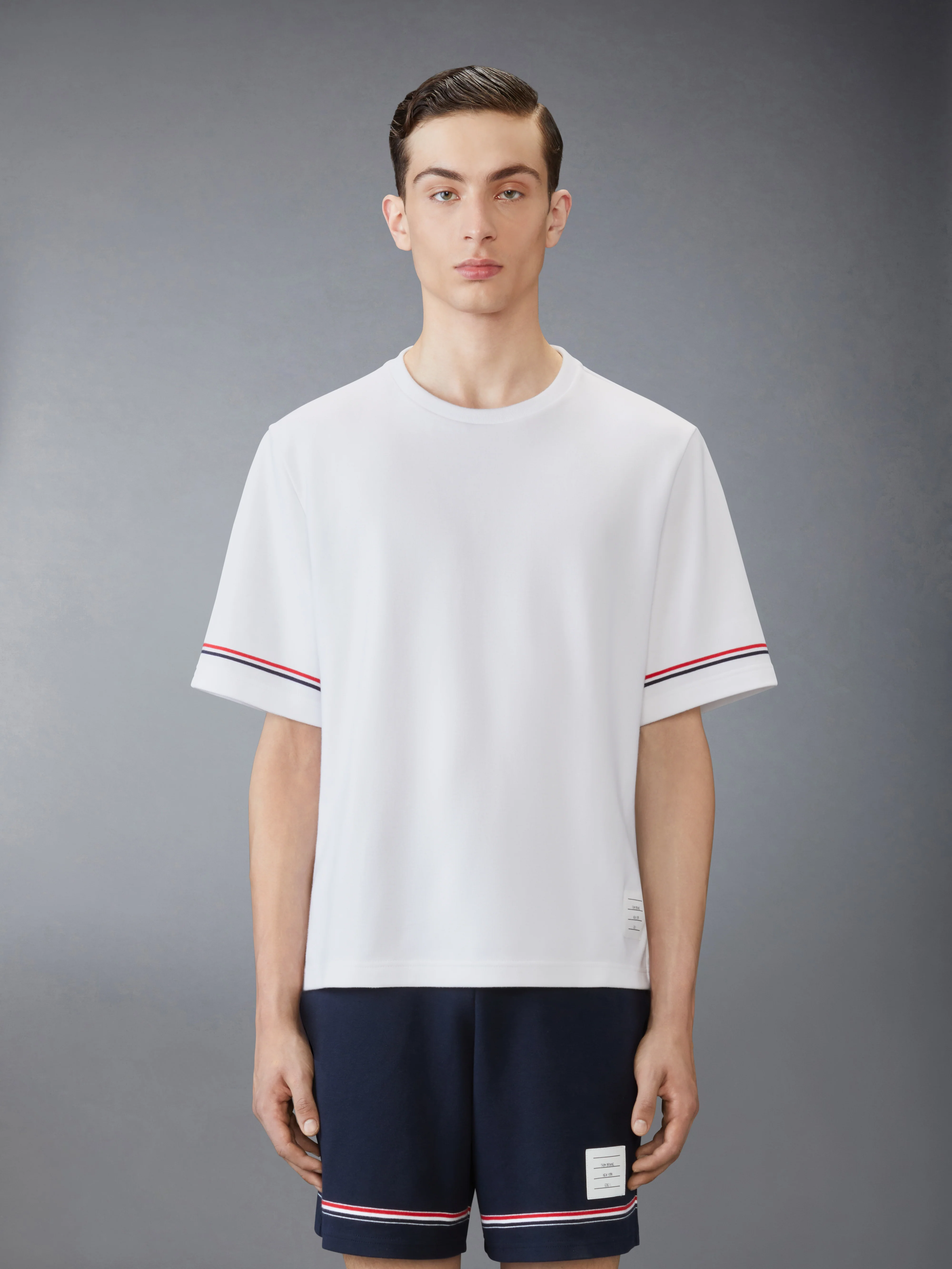 RWB STRIPE RUGBY TEE