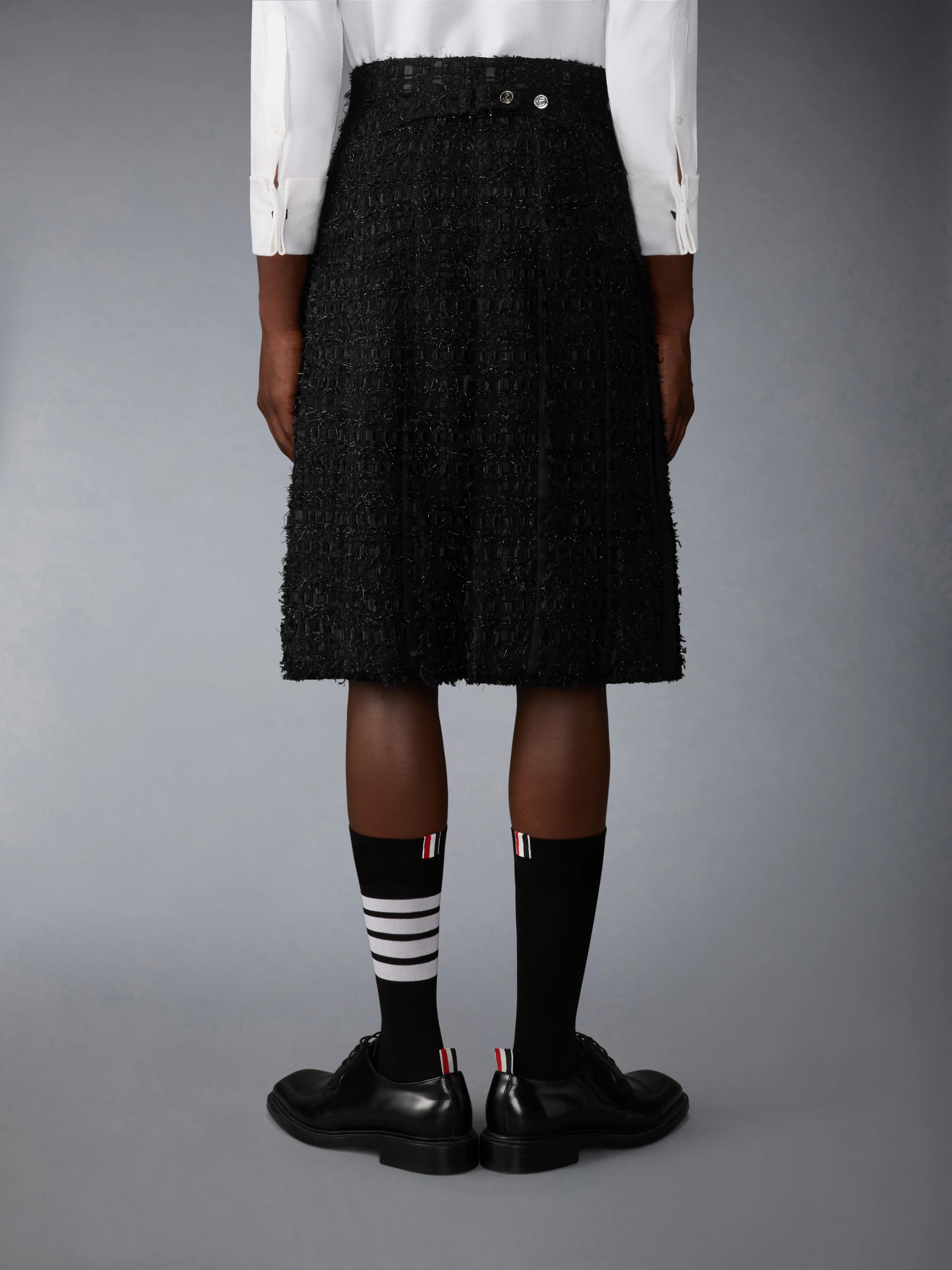 11282-satin-ribbon-tweed-frayed-pleated-skirt-3.webp SATIN RIBBON TWEED FRAYED PLEATED SKIRT