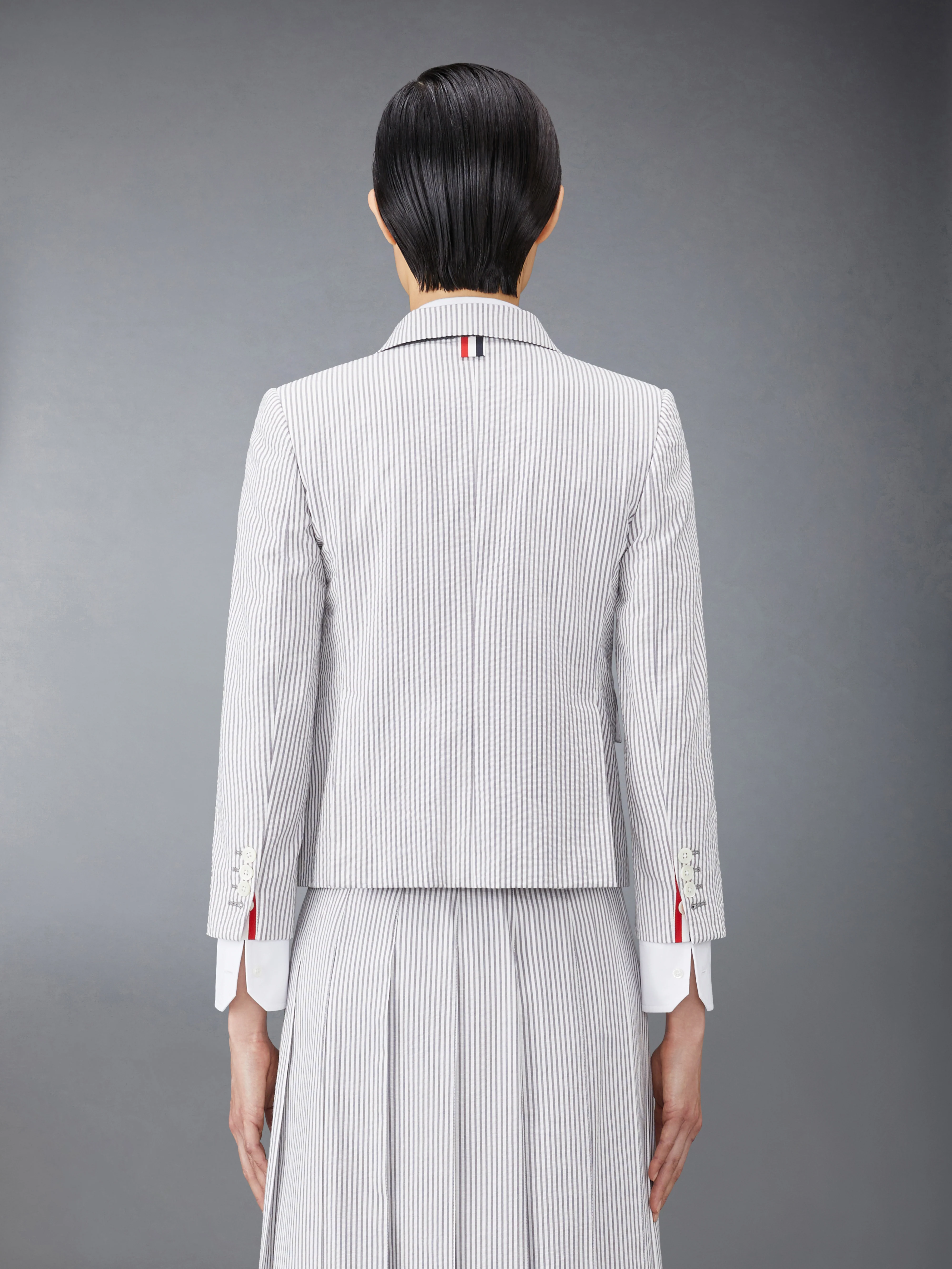 SEERSUCKER HIGH ARMHOLE SPORT COAT
