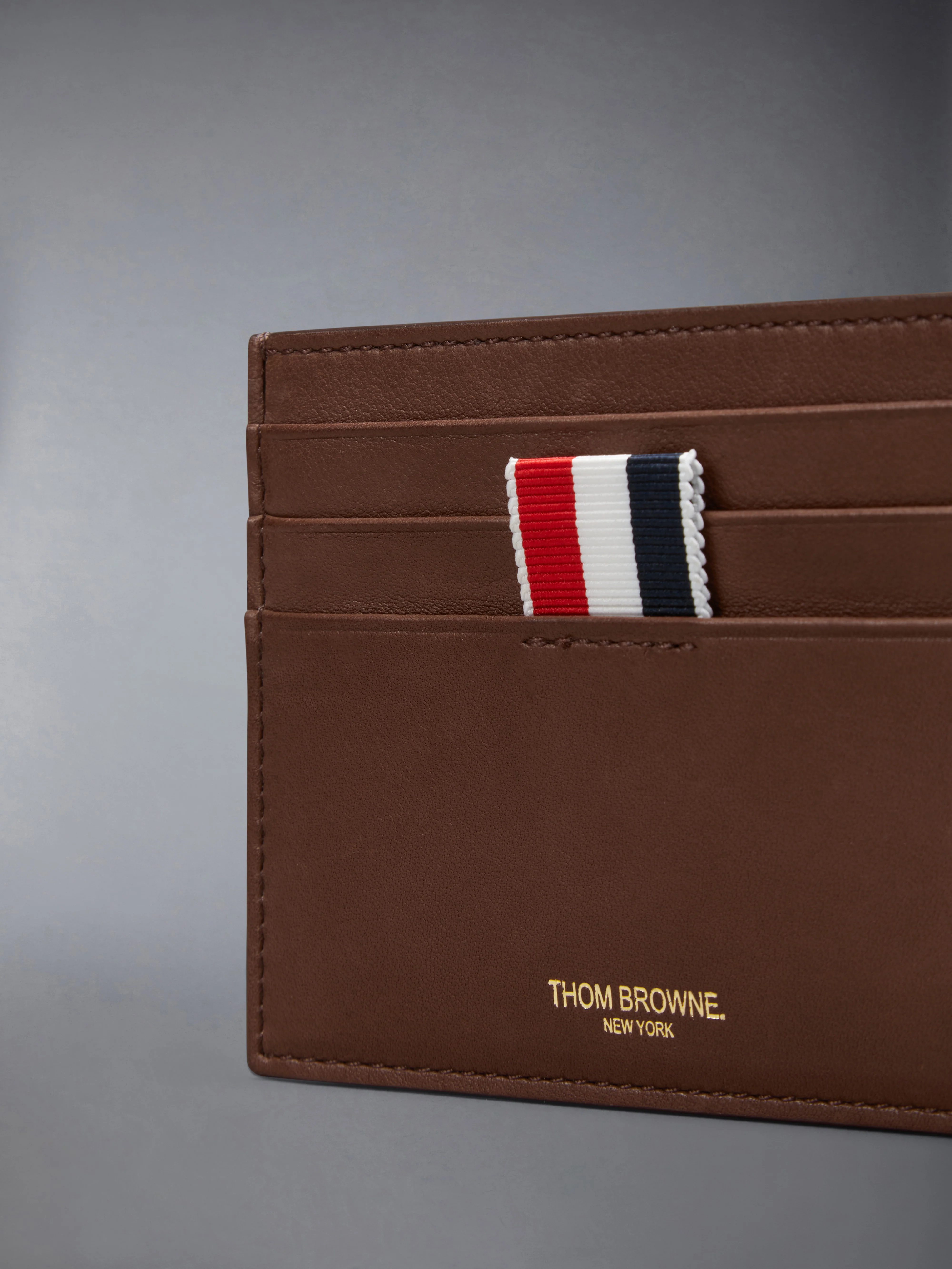 SOFT CALF LEATHER SINGLE CARD HOLDER