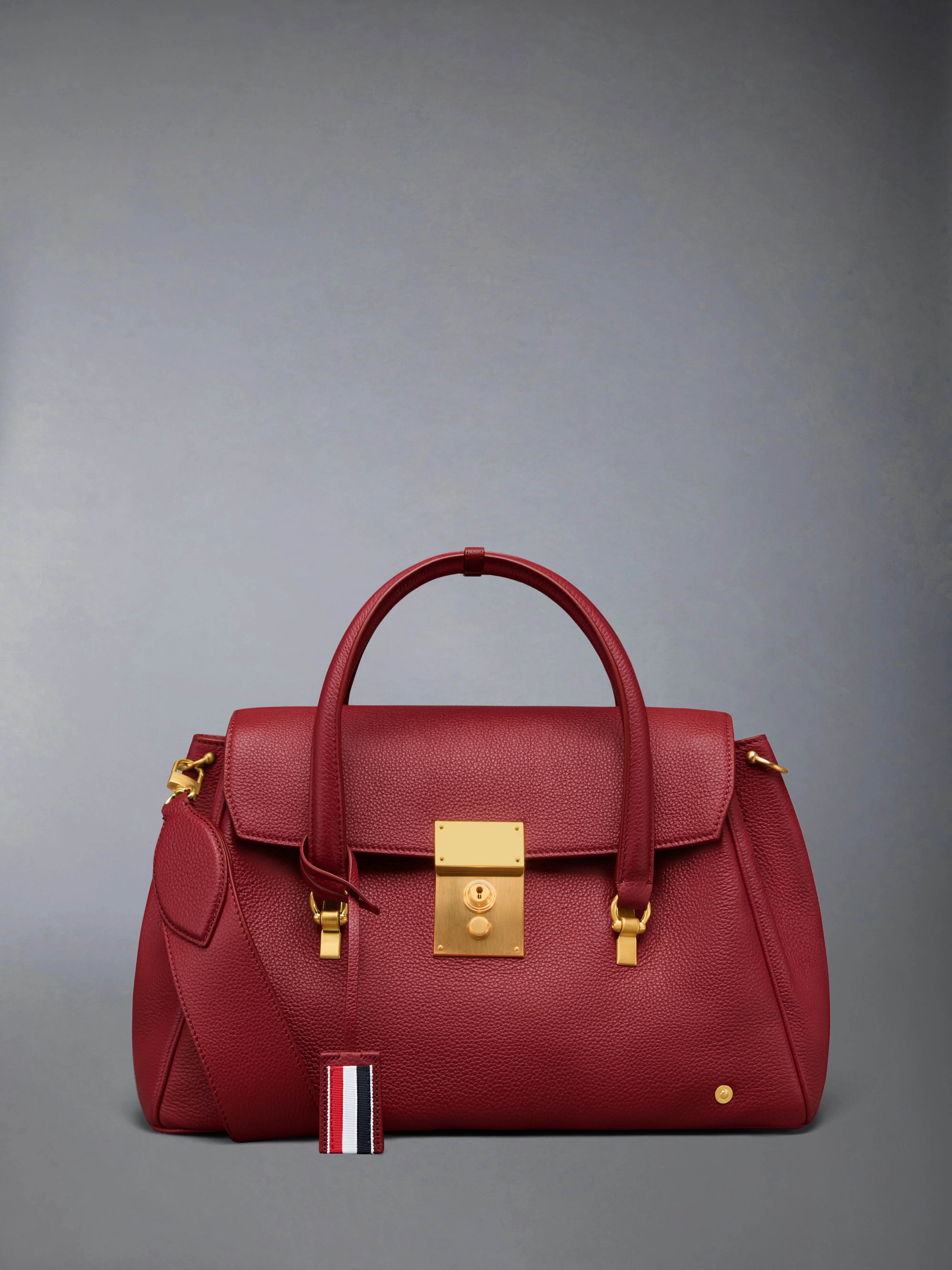 BOLTON BAG IN SOFT PEBBLE GRAIN LEATHER