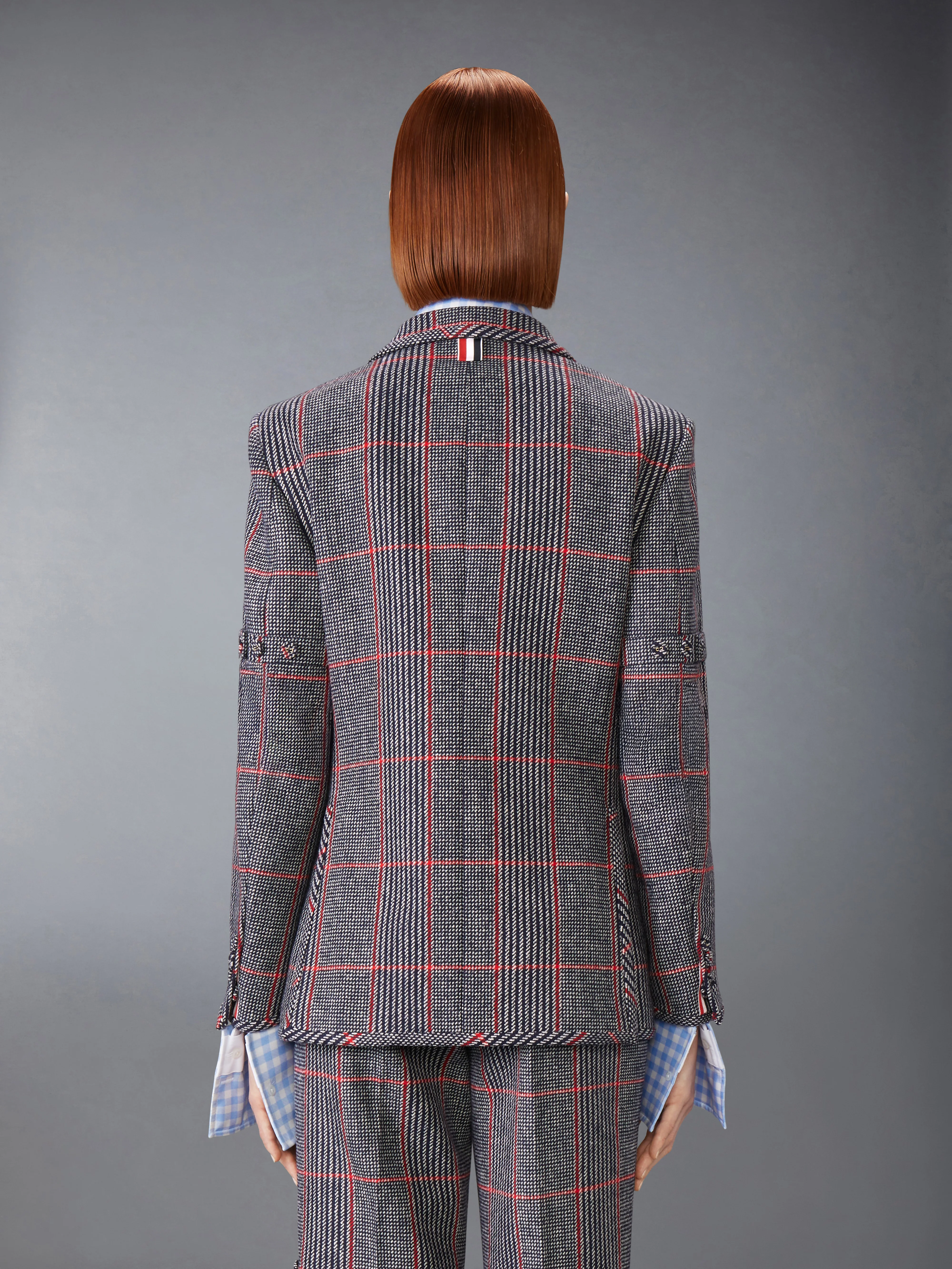 OVERSIZED CHECK HUNTING TWEED ARMBAND SPORTCOAT