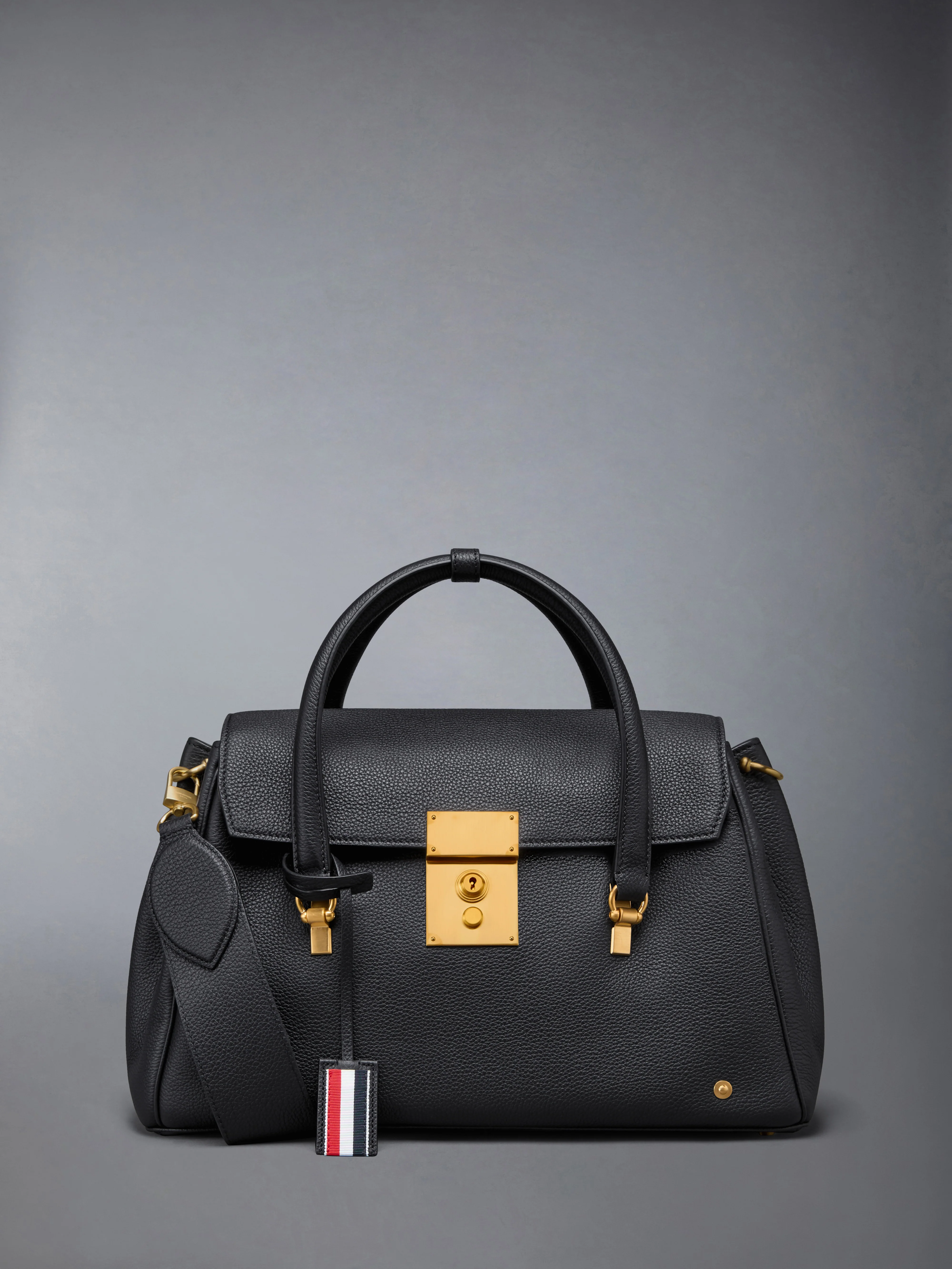 BOLTON BAG IN SOFT PEBBLE GRAIN LEATHER
