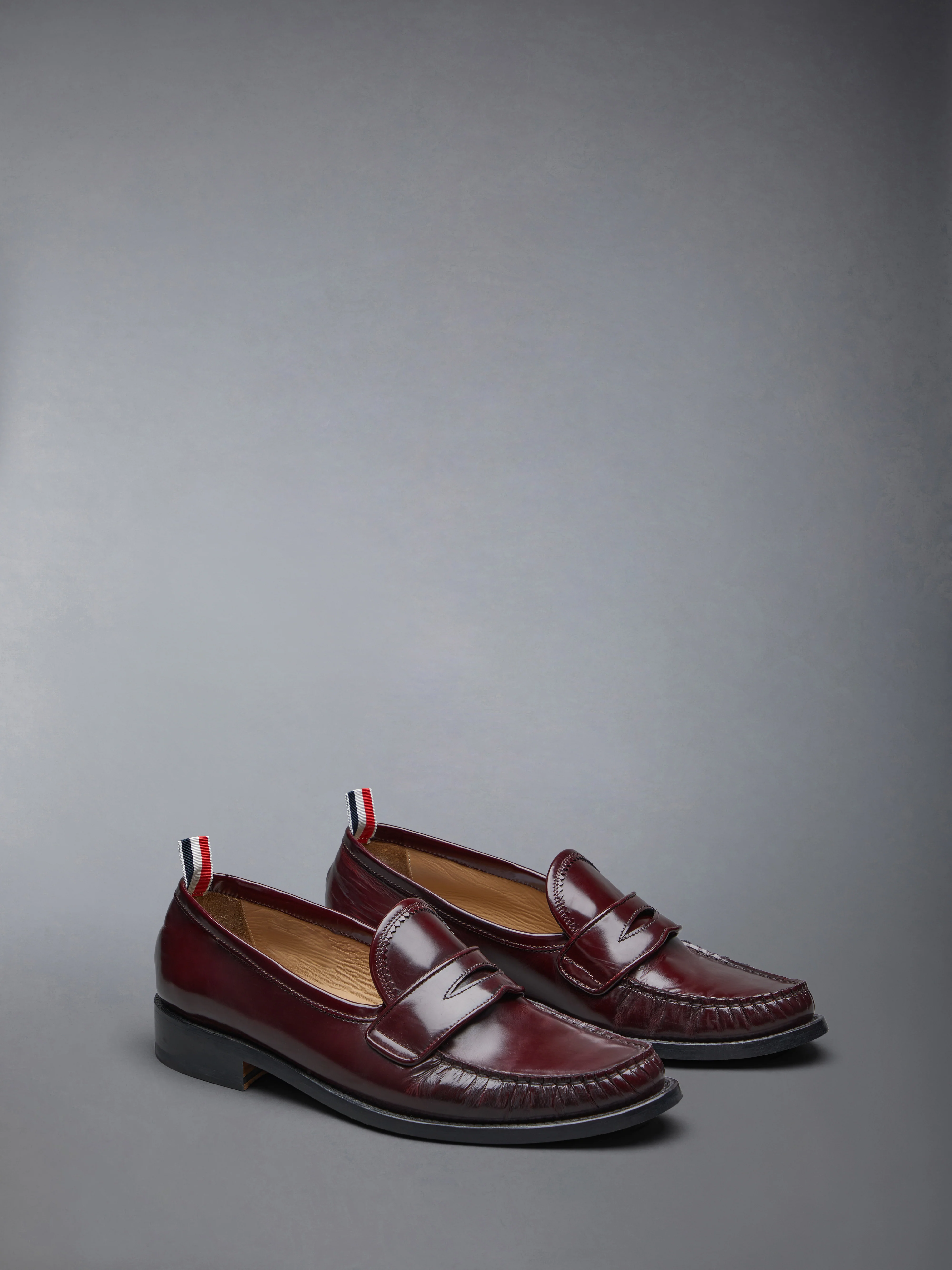 SPAZZOLATO PLEATED VARSITY LOAFER