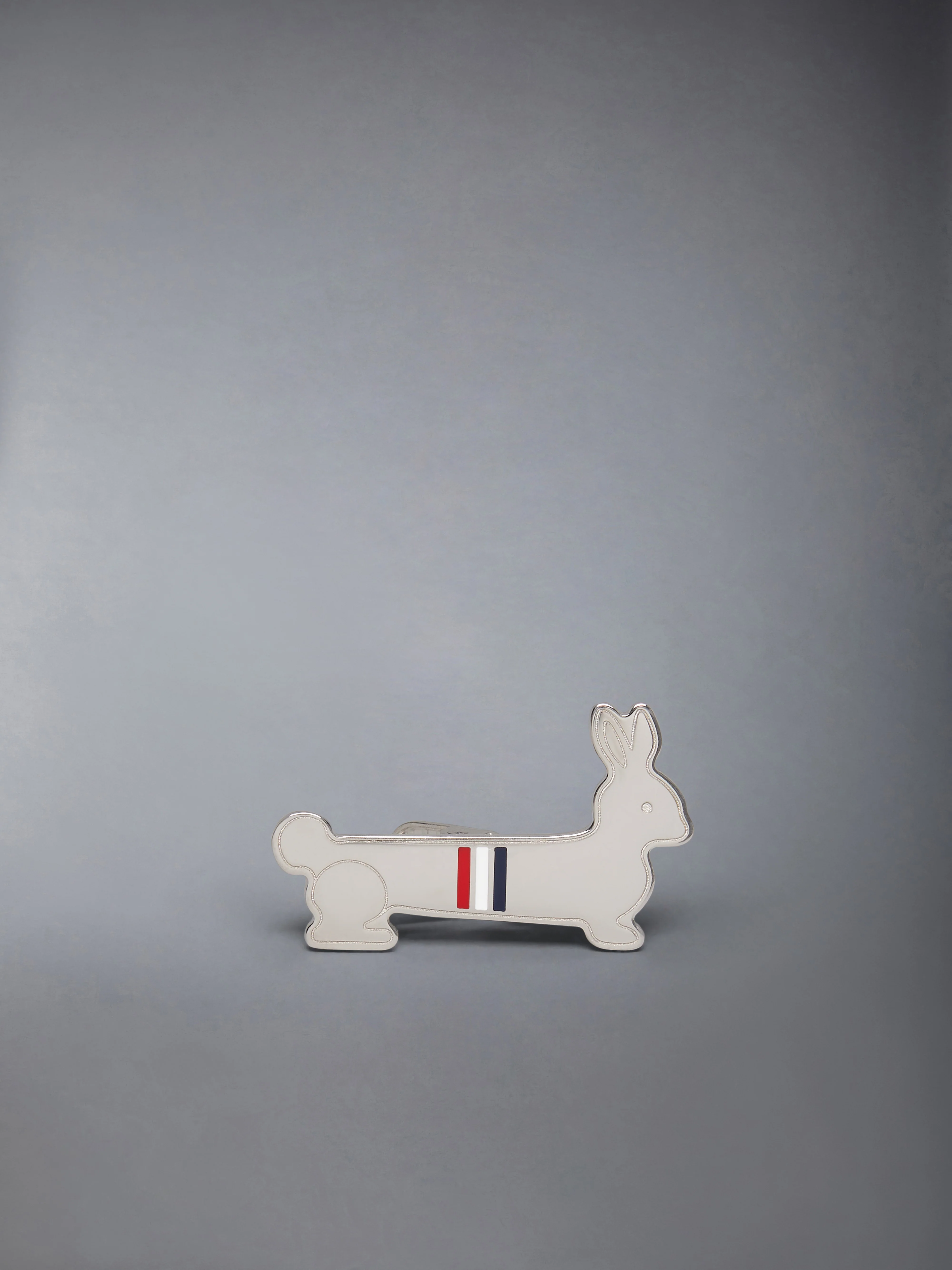 STERLING SILVER RABBIT TIE BAR