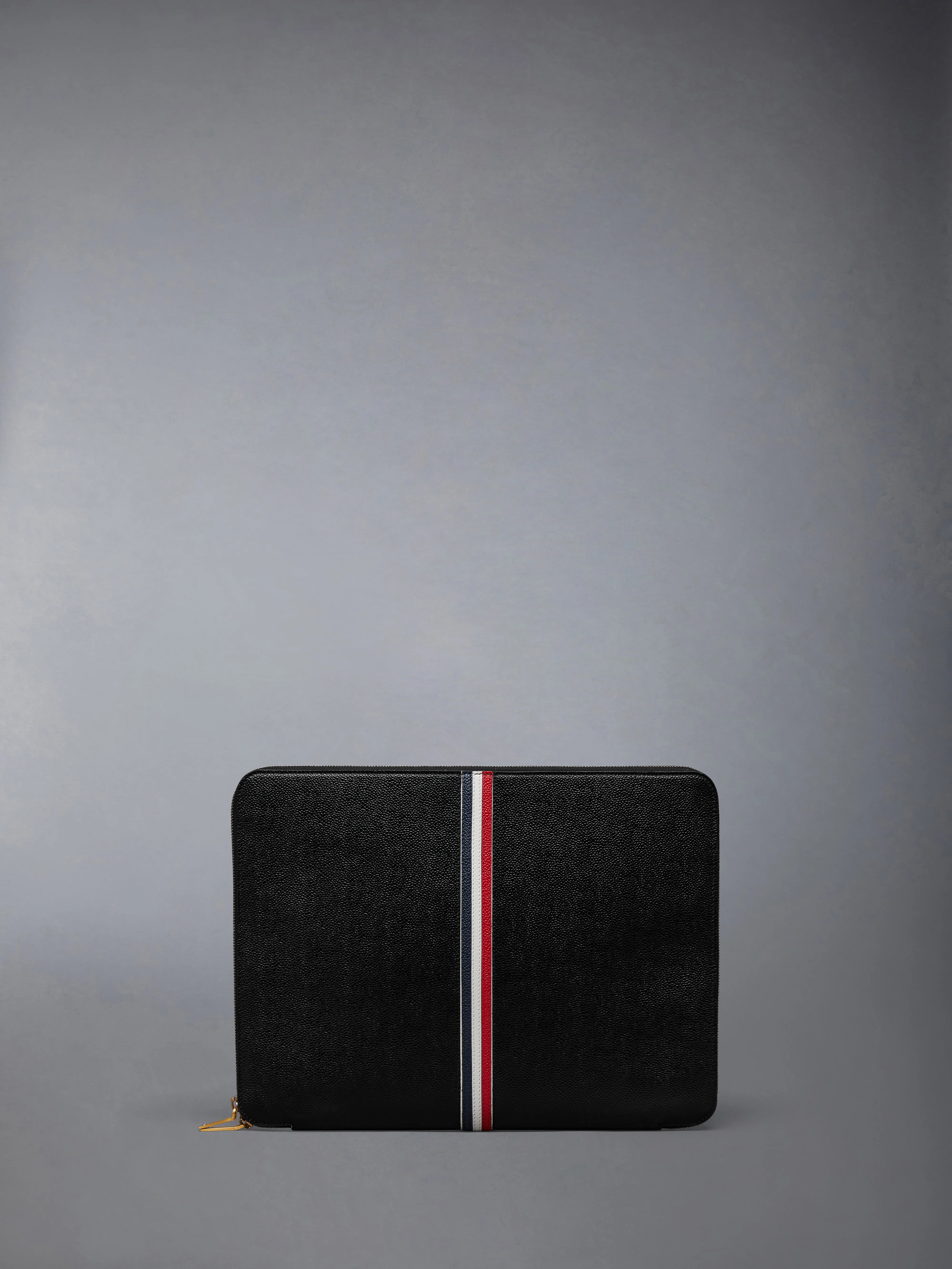 PEBBLE GRAIN ZIP AROUND FOLIO