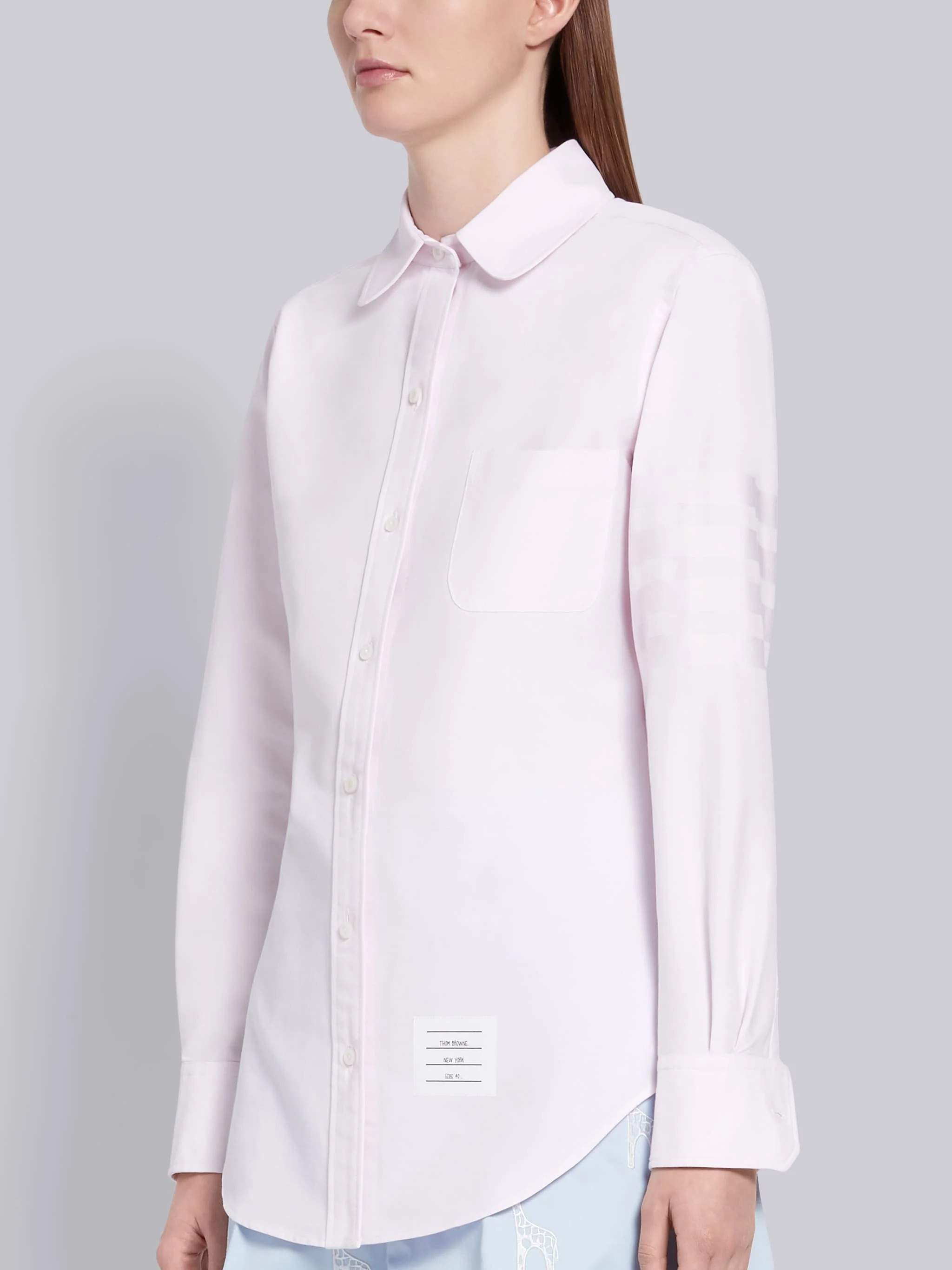 12581-supima-cotton-oxford-satin-weave-4-bar-long-sleeve-round-collar-shirt-3.webp SUPIMA COTTON OXFORD SATIN WEAVE 4-BAR LONG SLEEVE ROUND COLLAR SHIRT