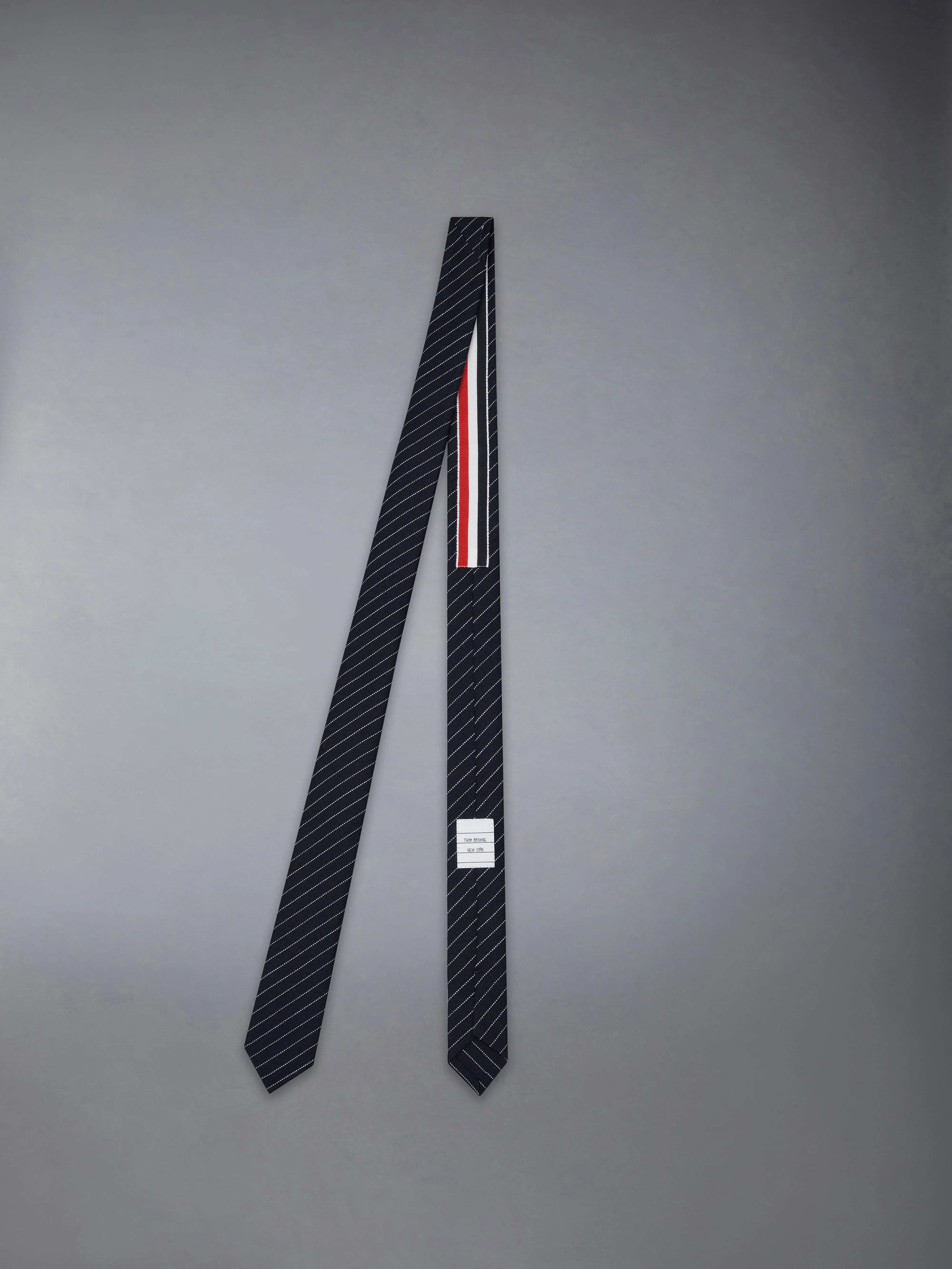 PINSTRIPE HIGH TWIST WOOL CLASSIC TIE