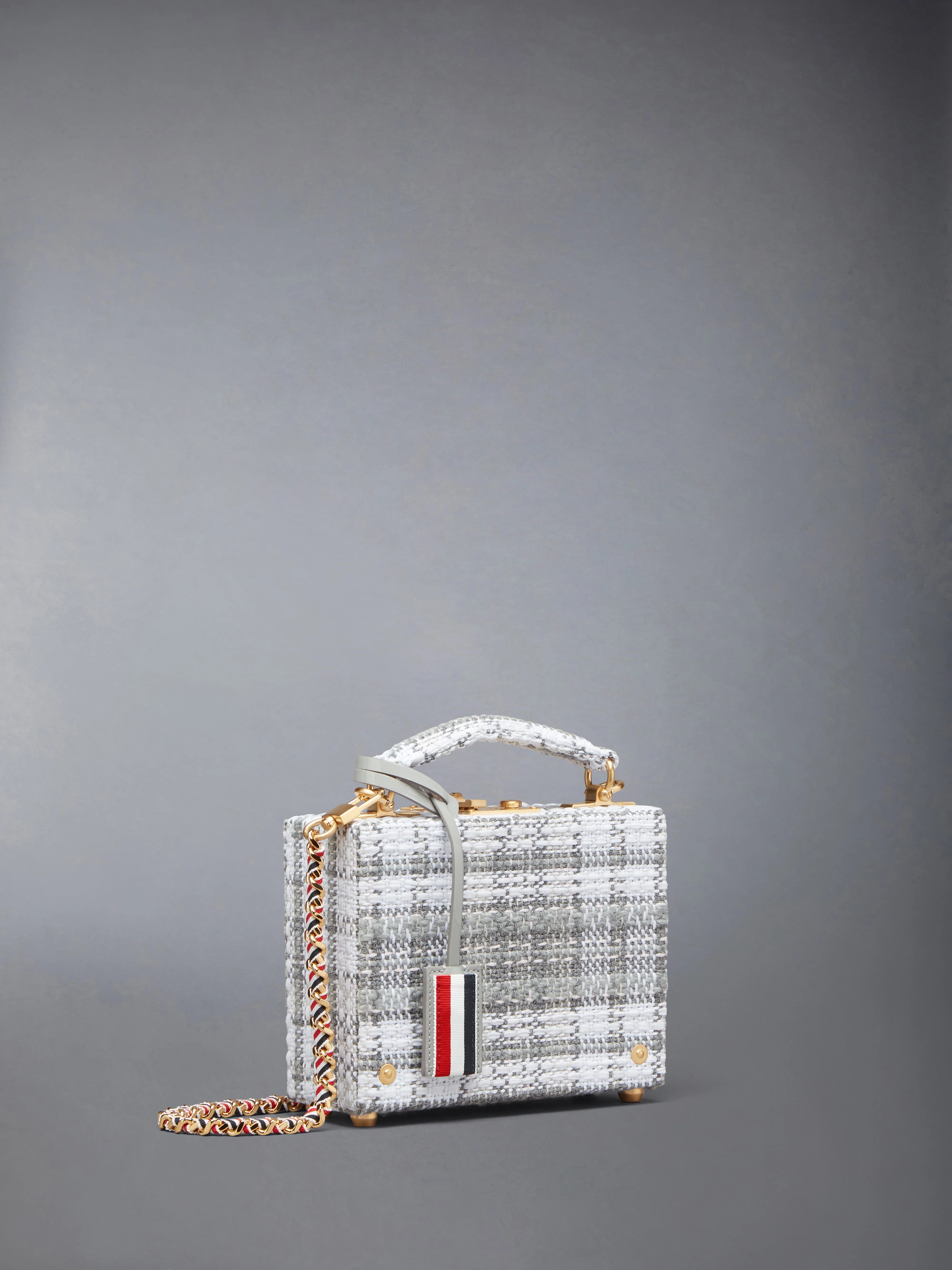 TARTAN TWEED MICRO ATTACHE CASE