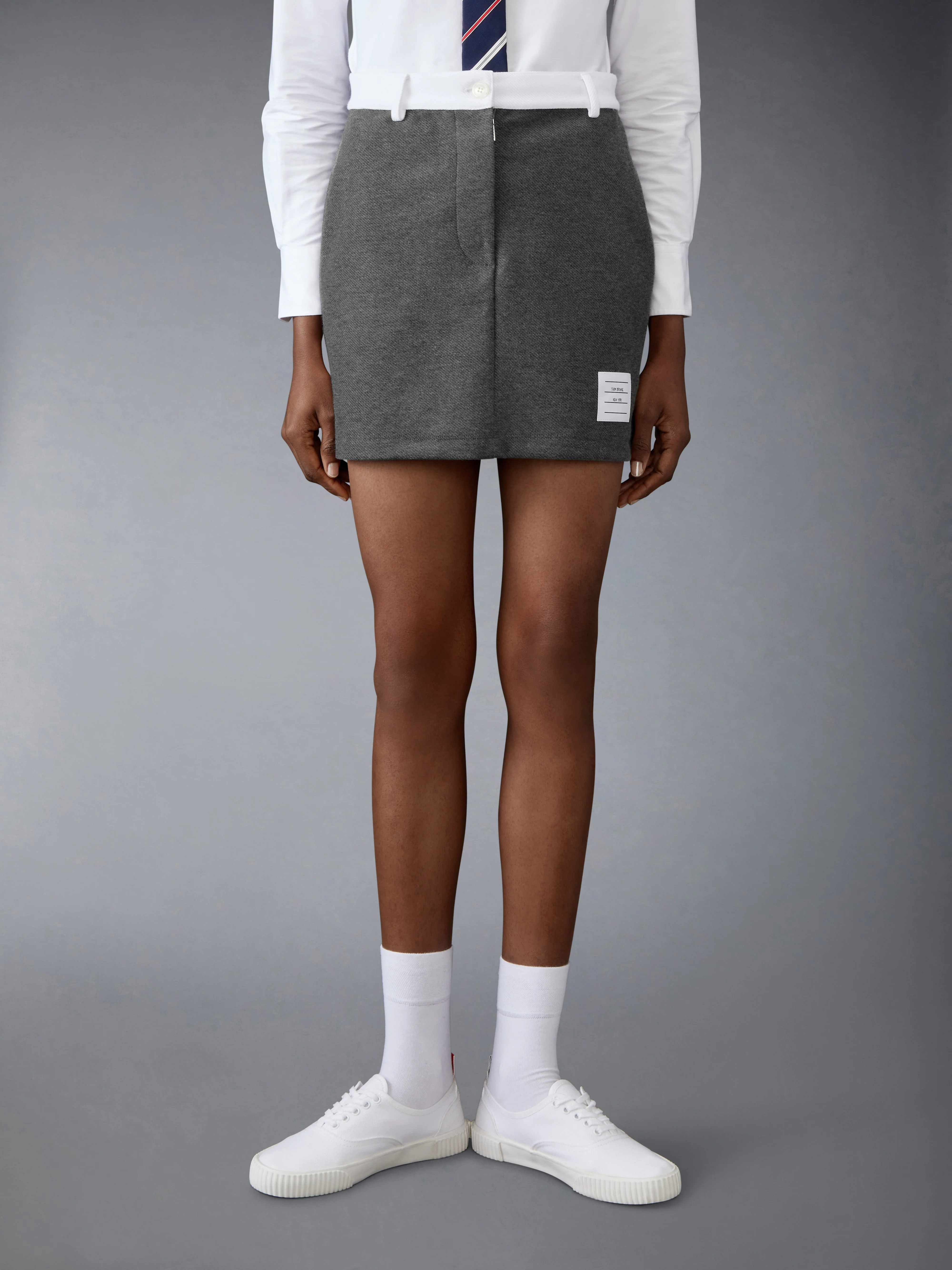 TECH TWILL MINI SKIRT