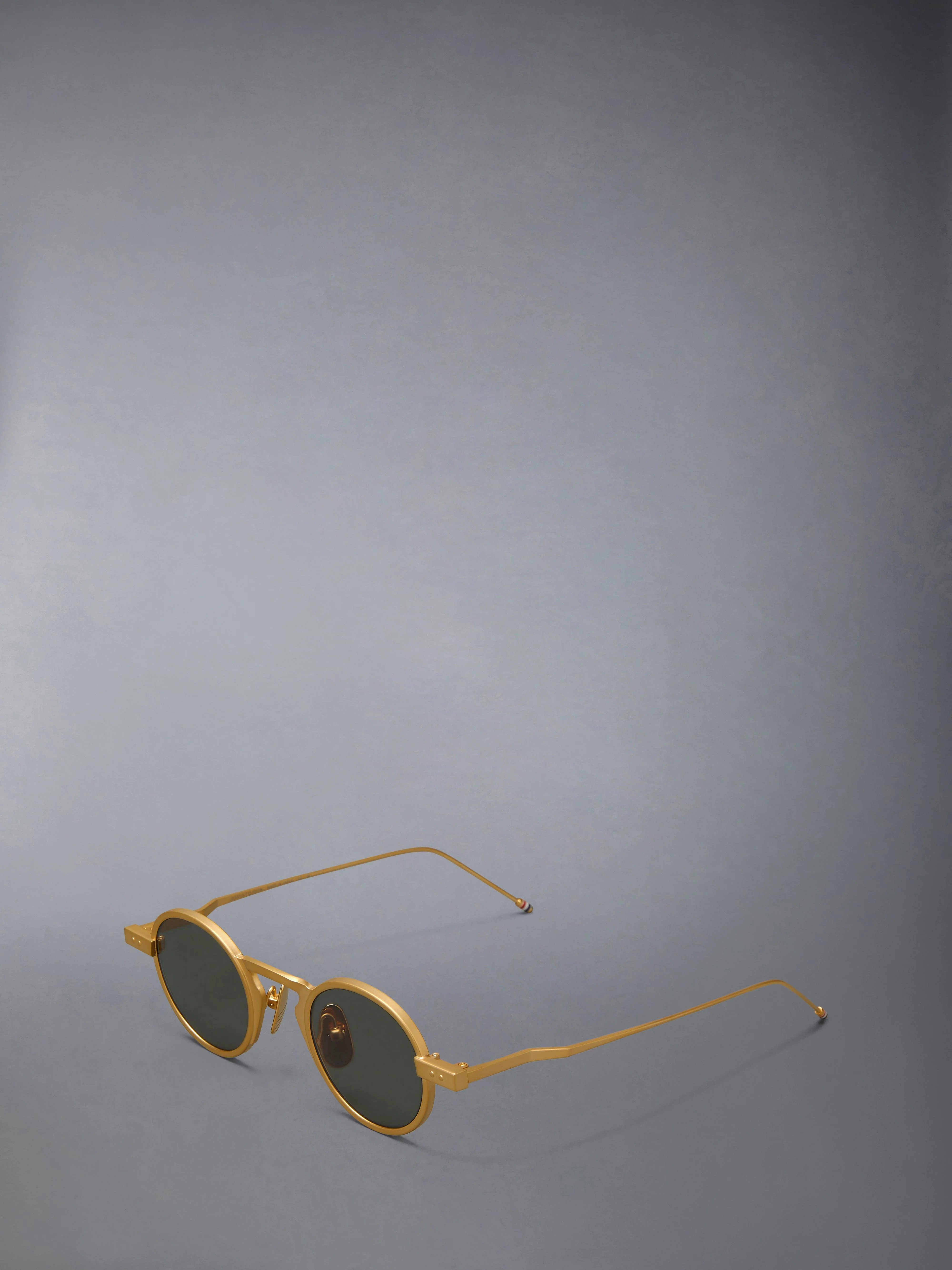 TITANIUM ROUND SUNGLASSES