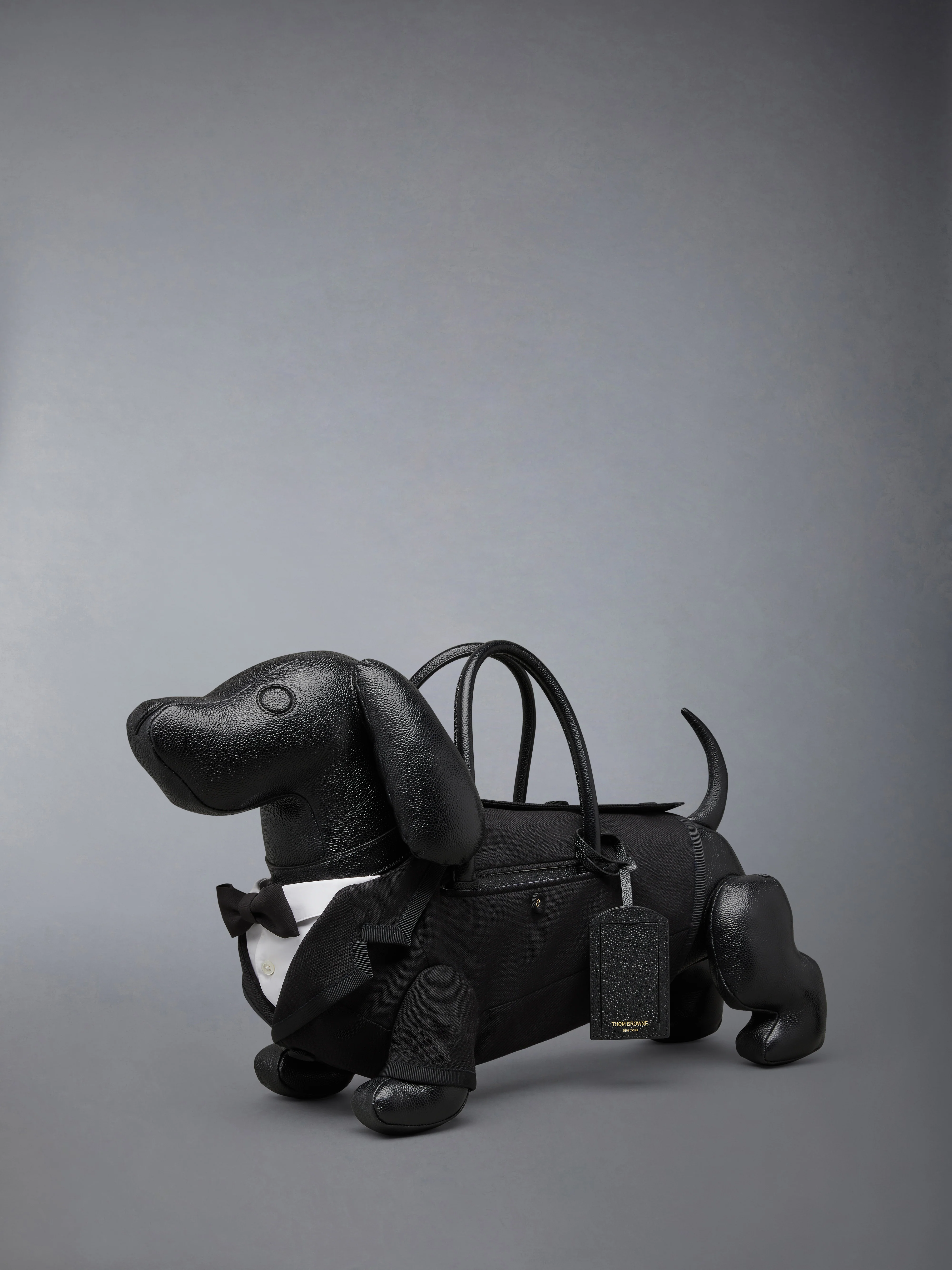 TUXEDO HECTOR BAG IN PEBBLE GRAIN LEATHER