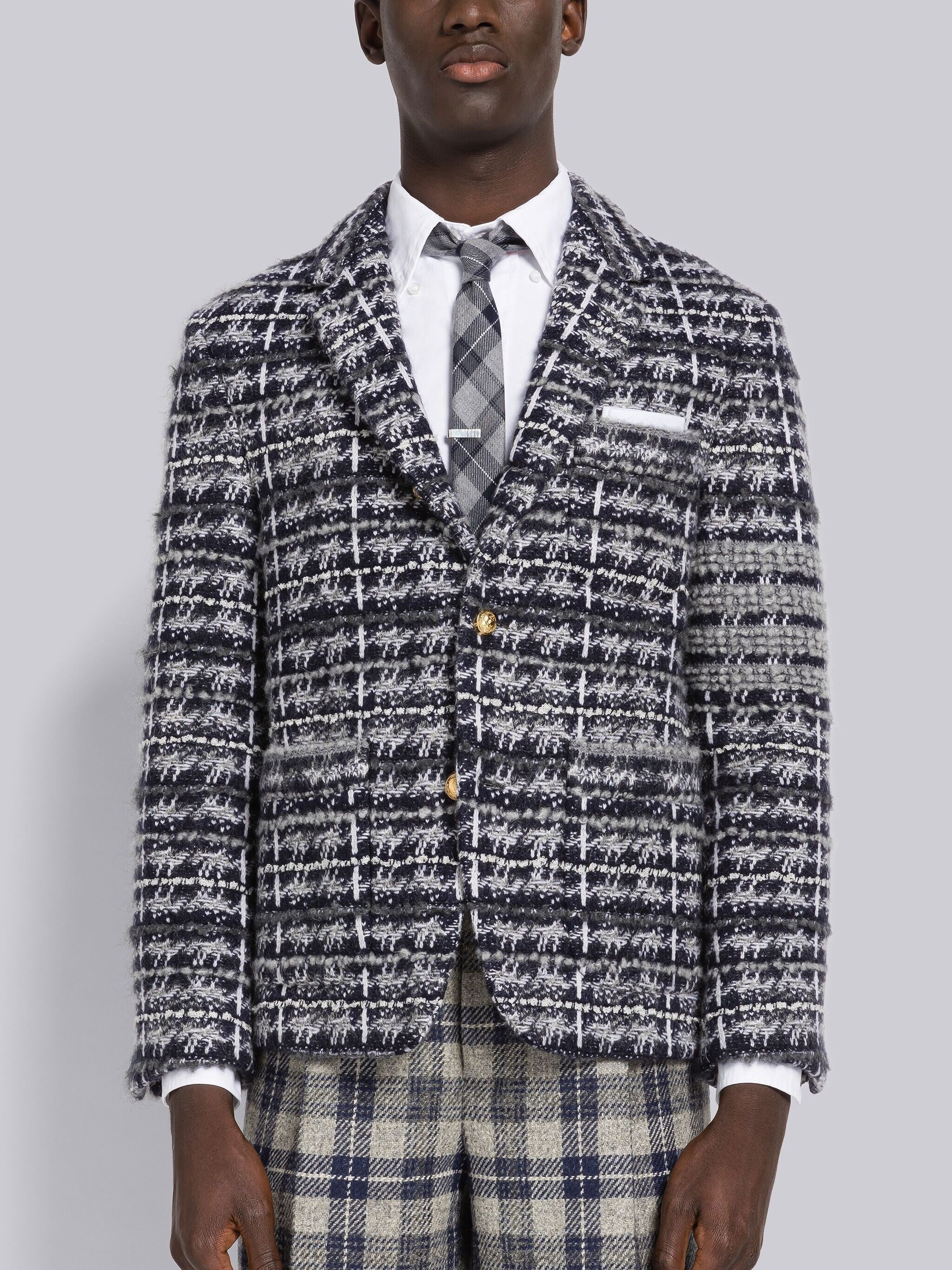 TWEED SINGLE-BREASTED BLAZER