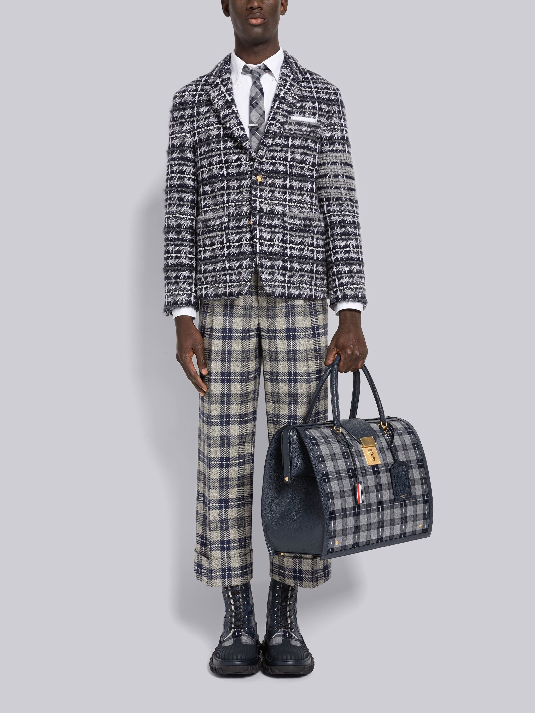 TWEED SINGLE-BREASTED BLAZER
