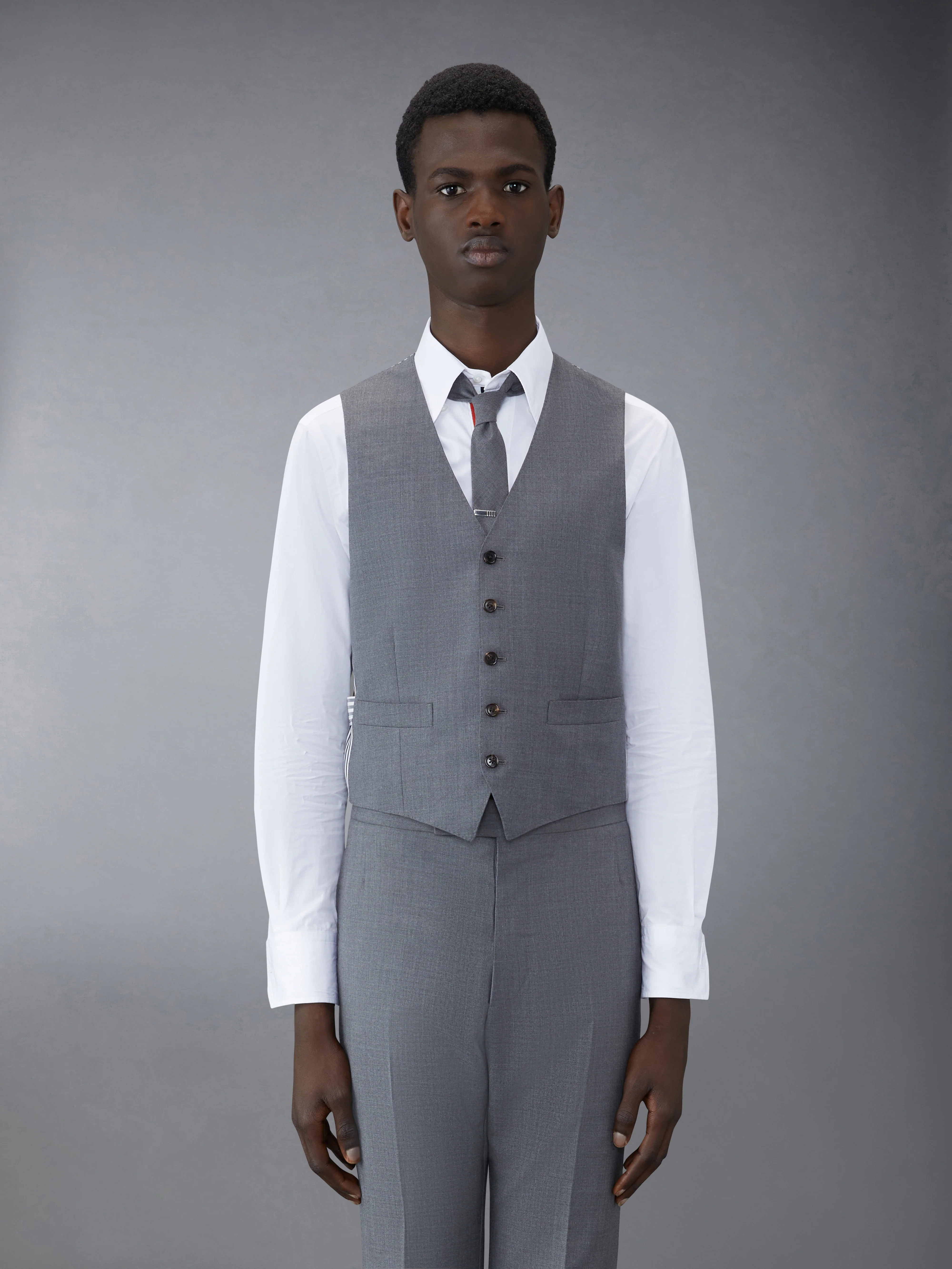 TWILL 5-BUTTON VEST