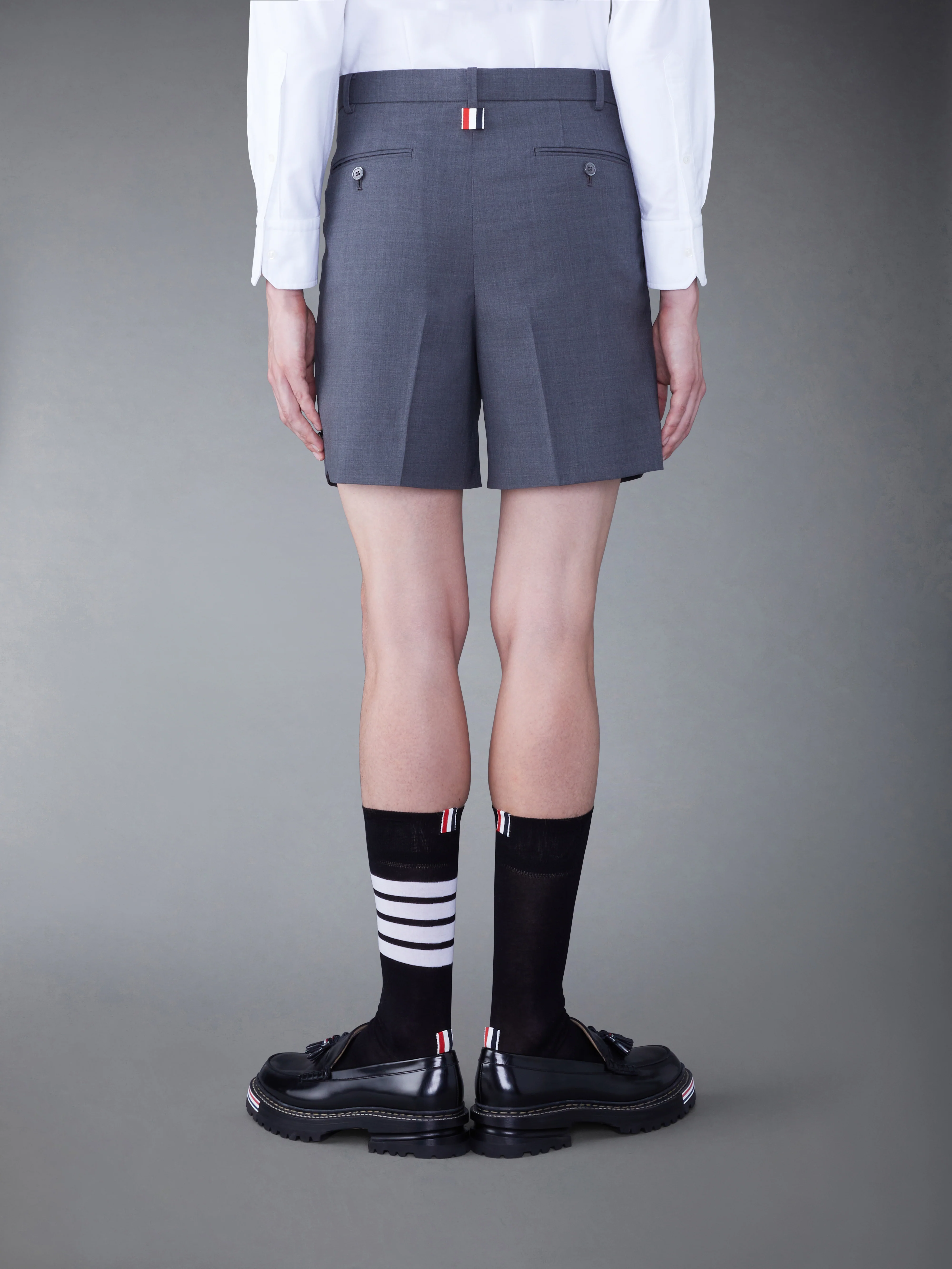13268-twill-low-rise-sack-mini-shorts-2.webp TWILL LOW RISE SACK MINI SHORTS