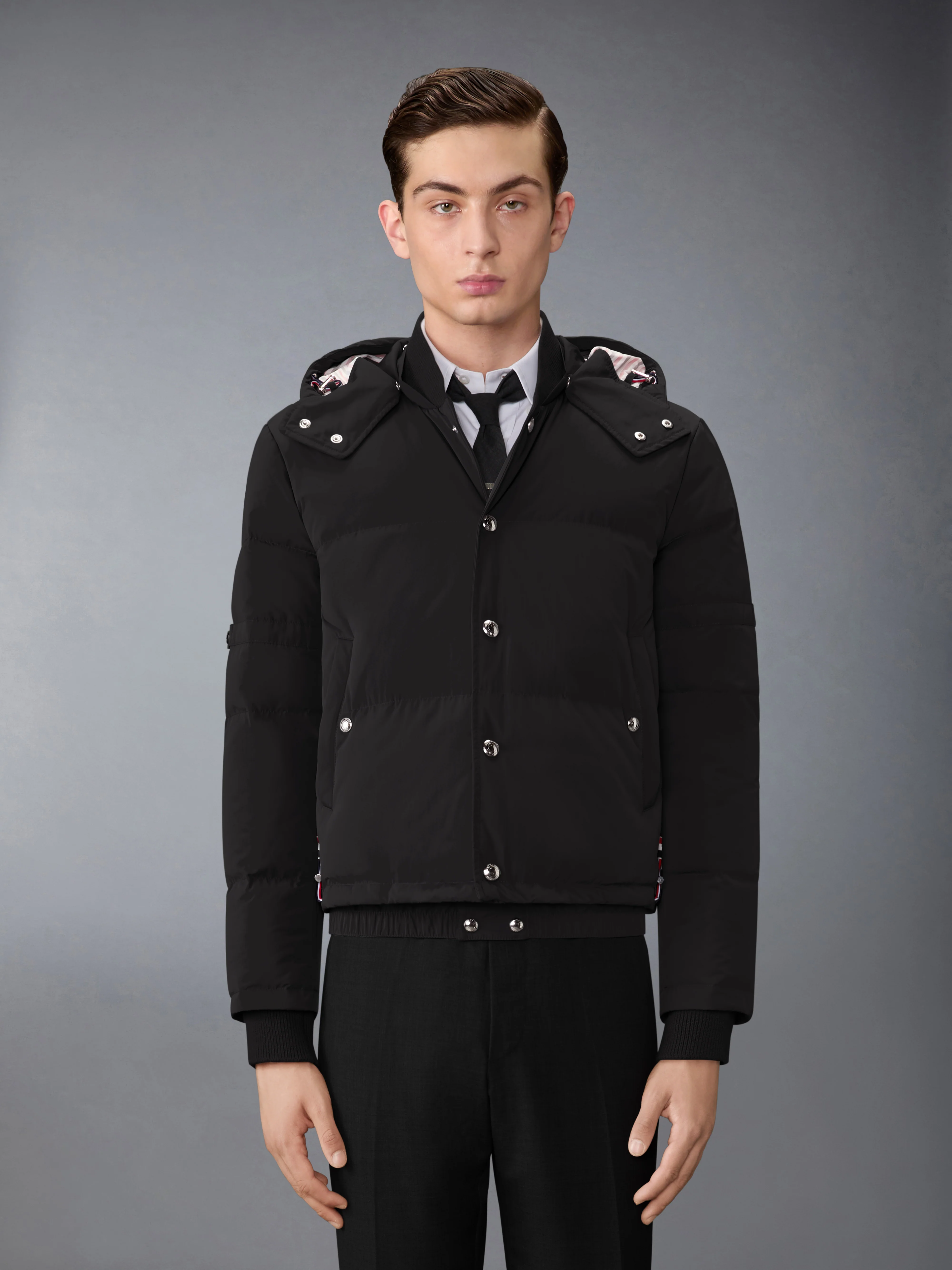 POLY TECH DOWN FILLED ARMBAND BOMBER JACKET