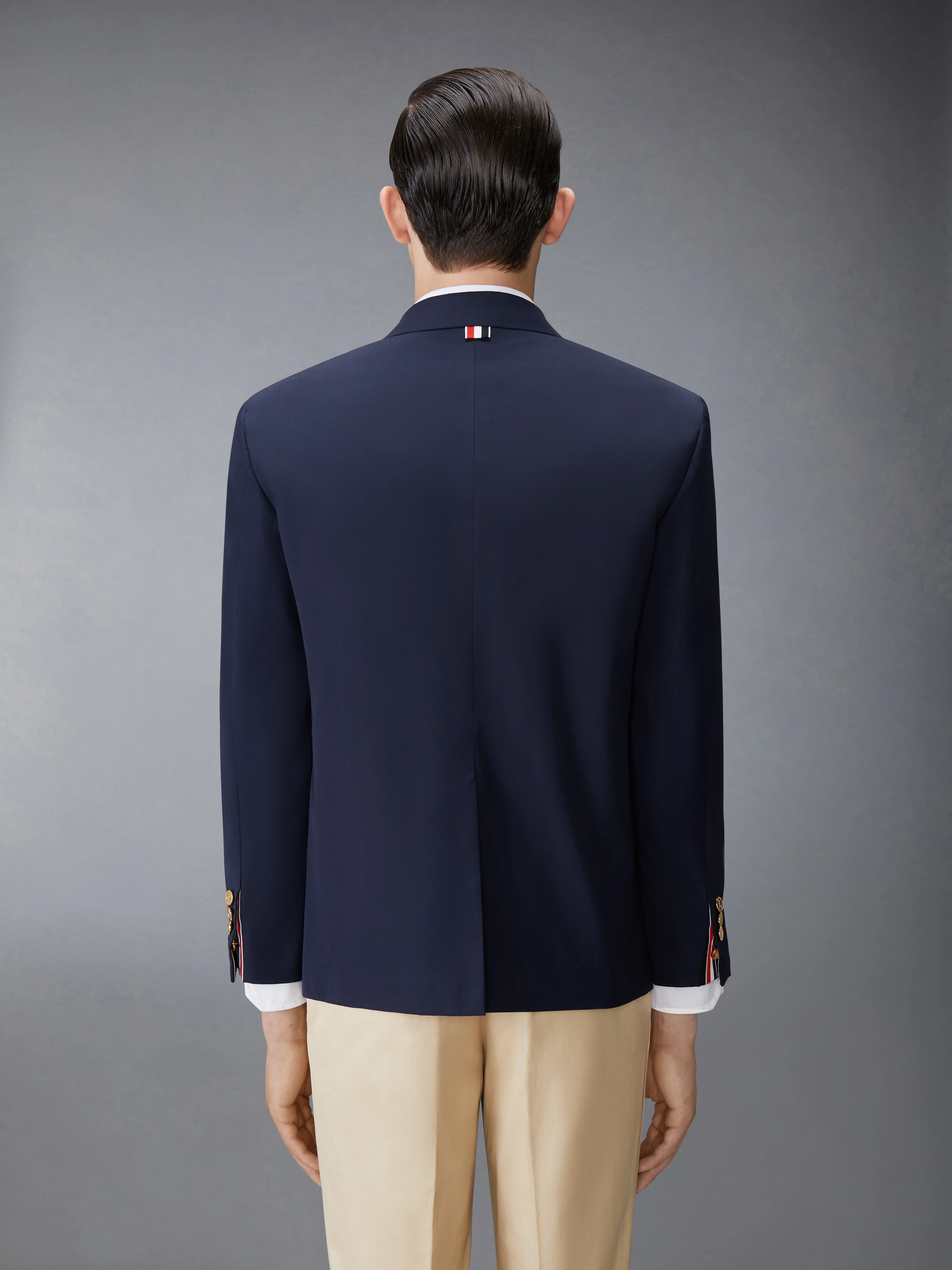 TYPEWRITER CLOTH GROSGRAIN PLACKET SPORT COAT