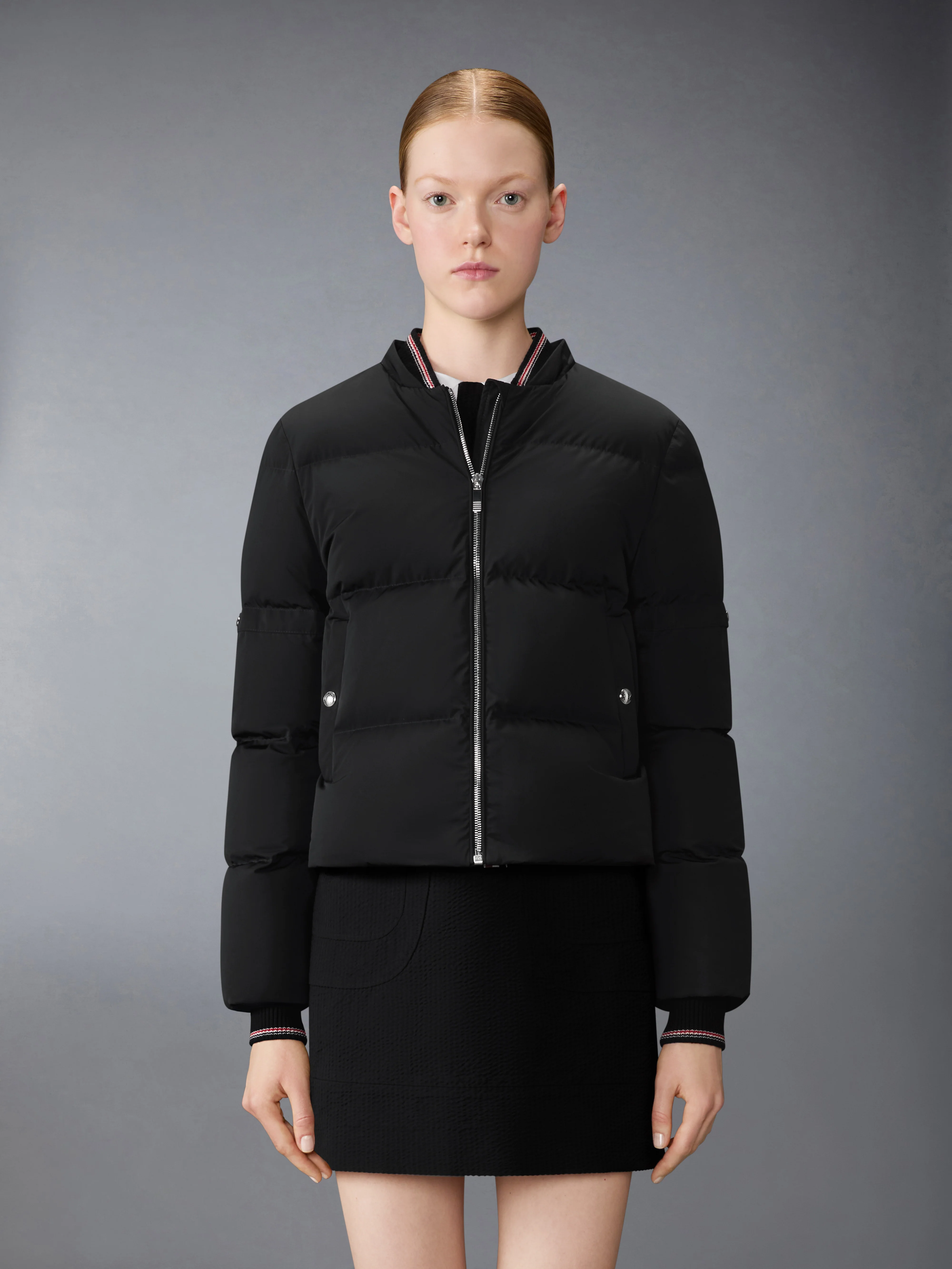 POLY TECH DOWN FILLED ARMBAND CROPPED PARKA