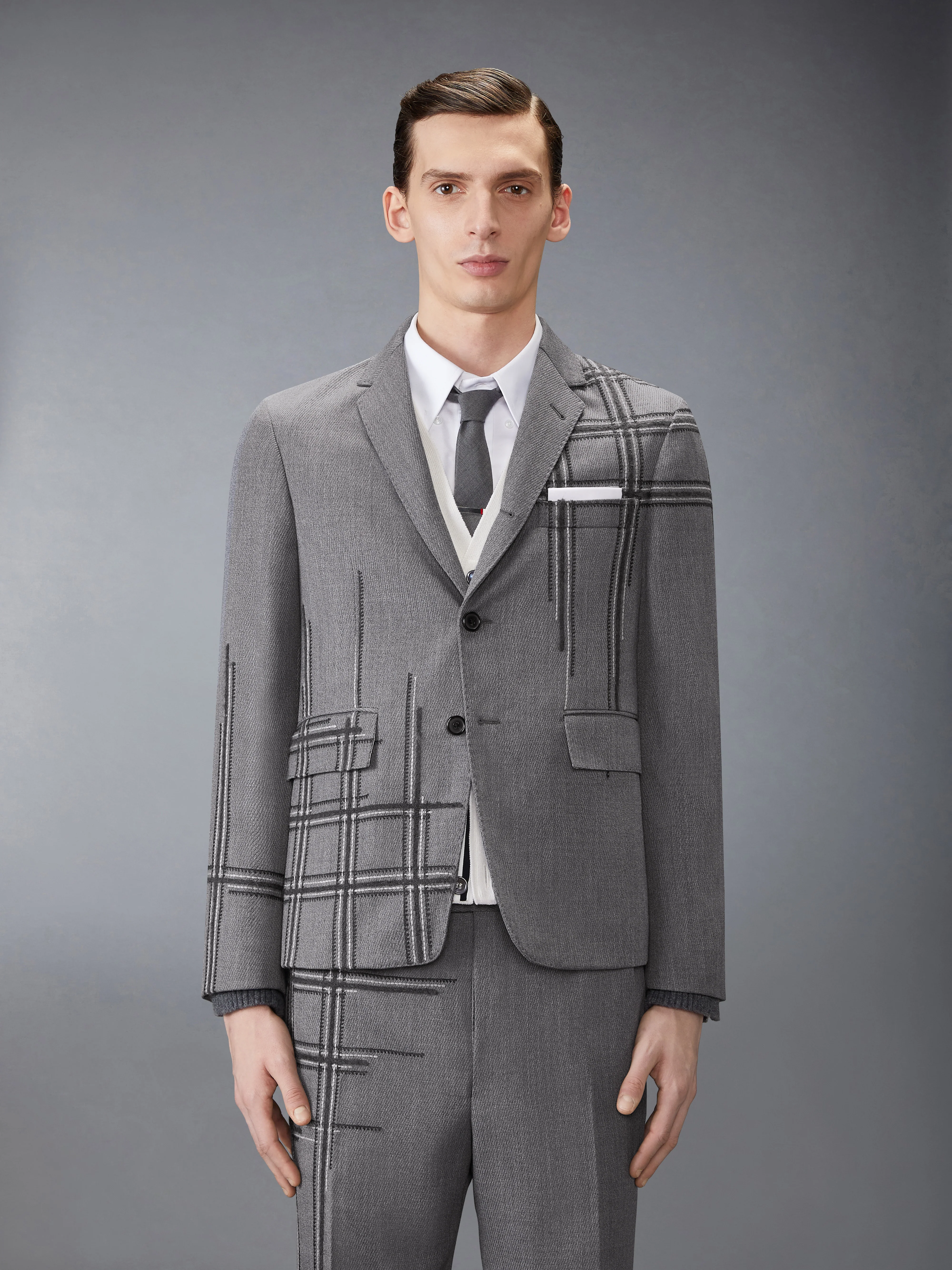 UNCONSTRUCTED WOOL SCHOOL UNIFORM SPORTCOAT