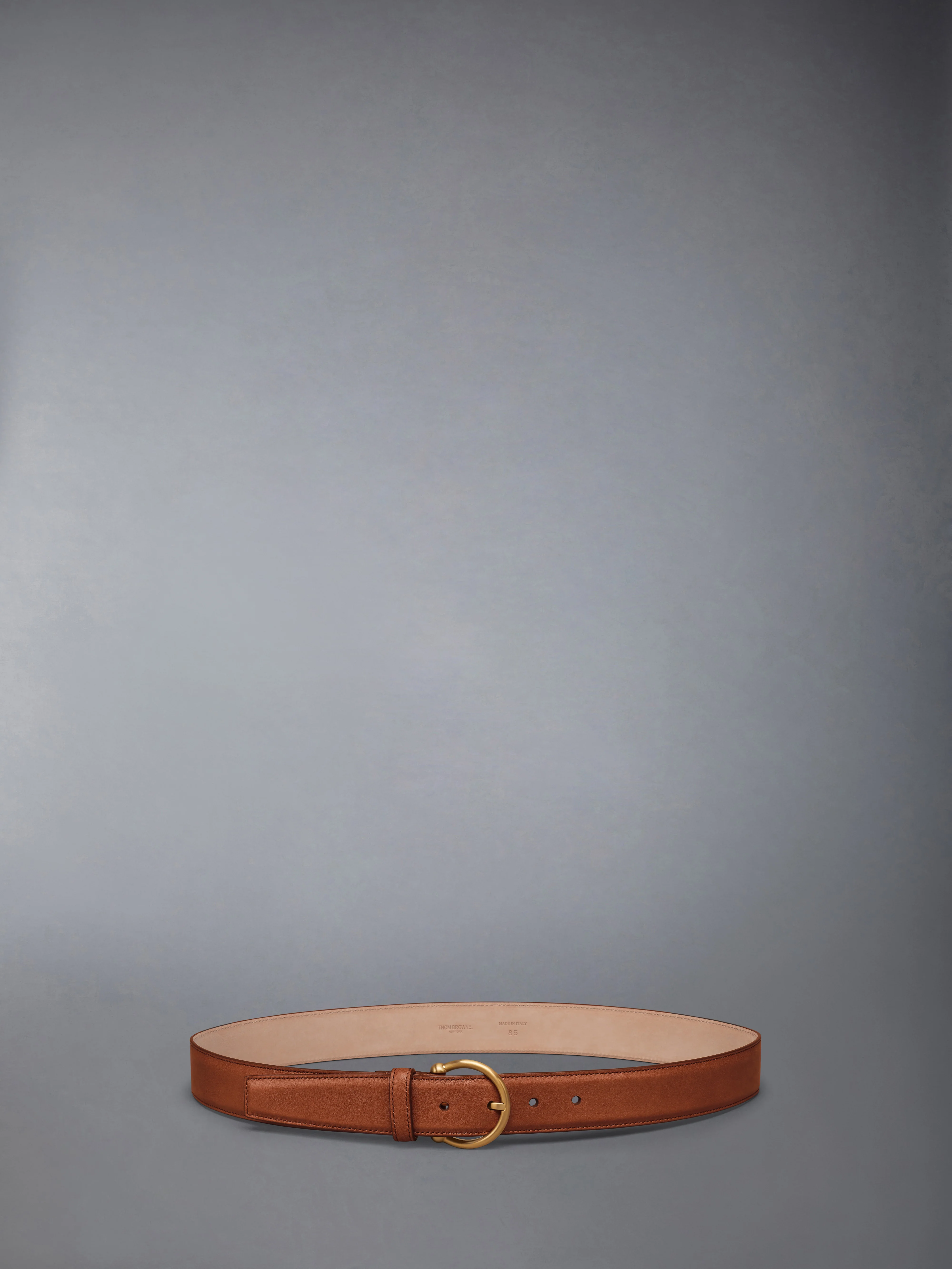 VACCETTA ROUND BUCKLE BELT
