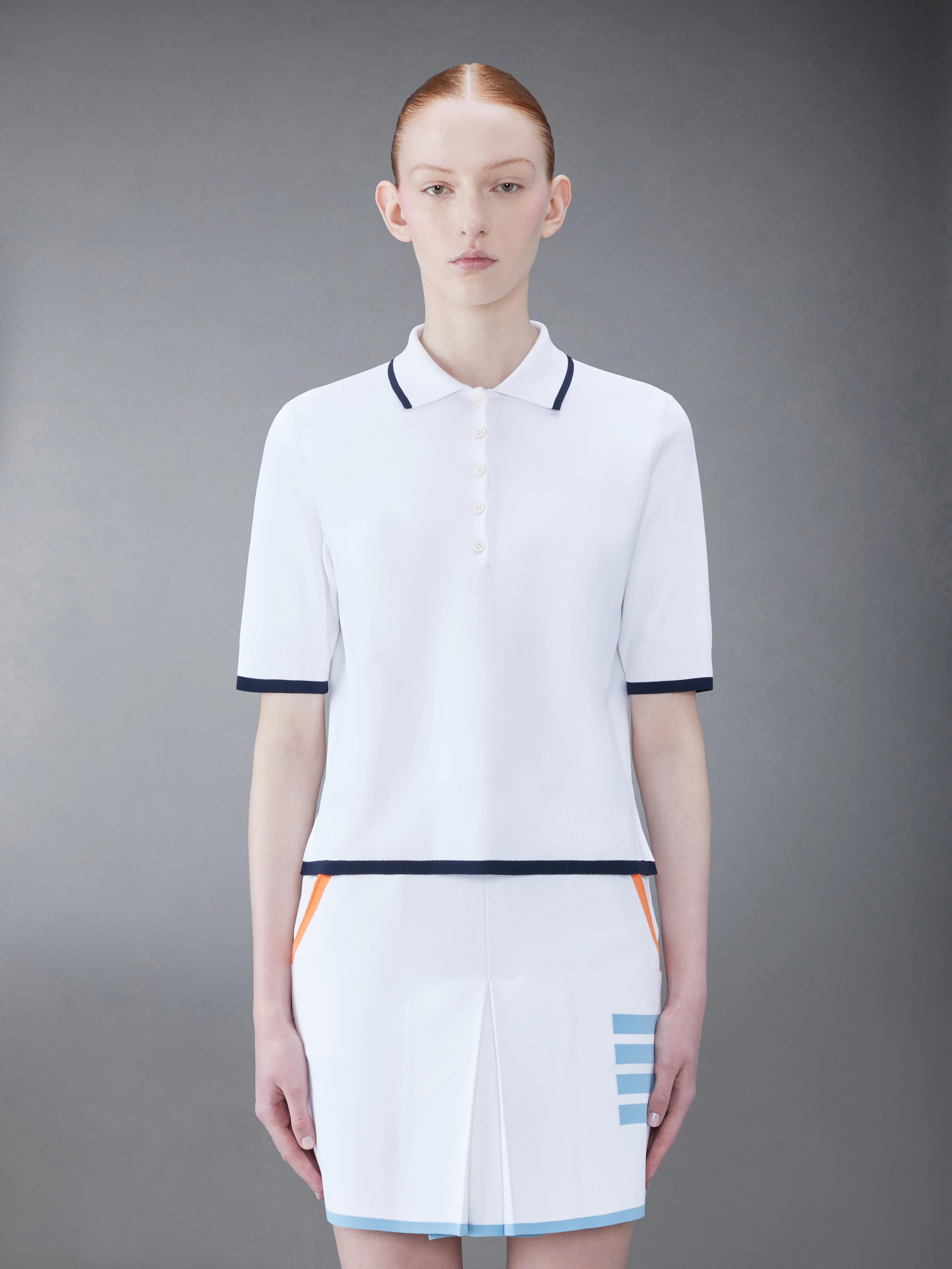 VISCOSE TIPPING POLO