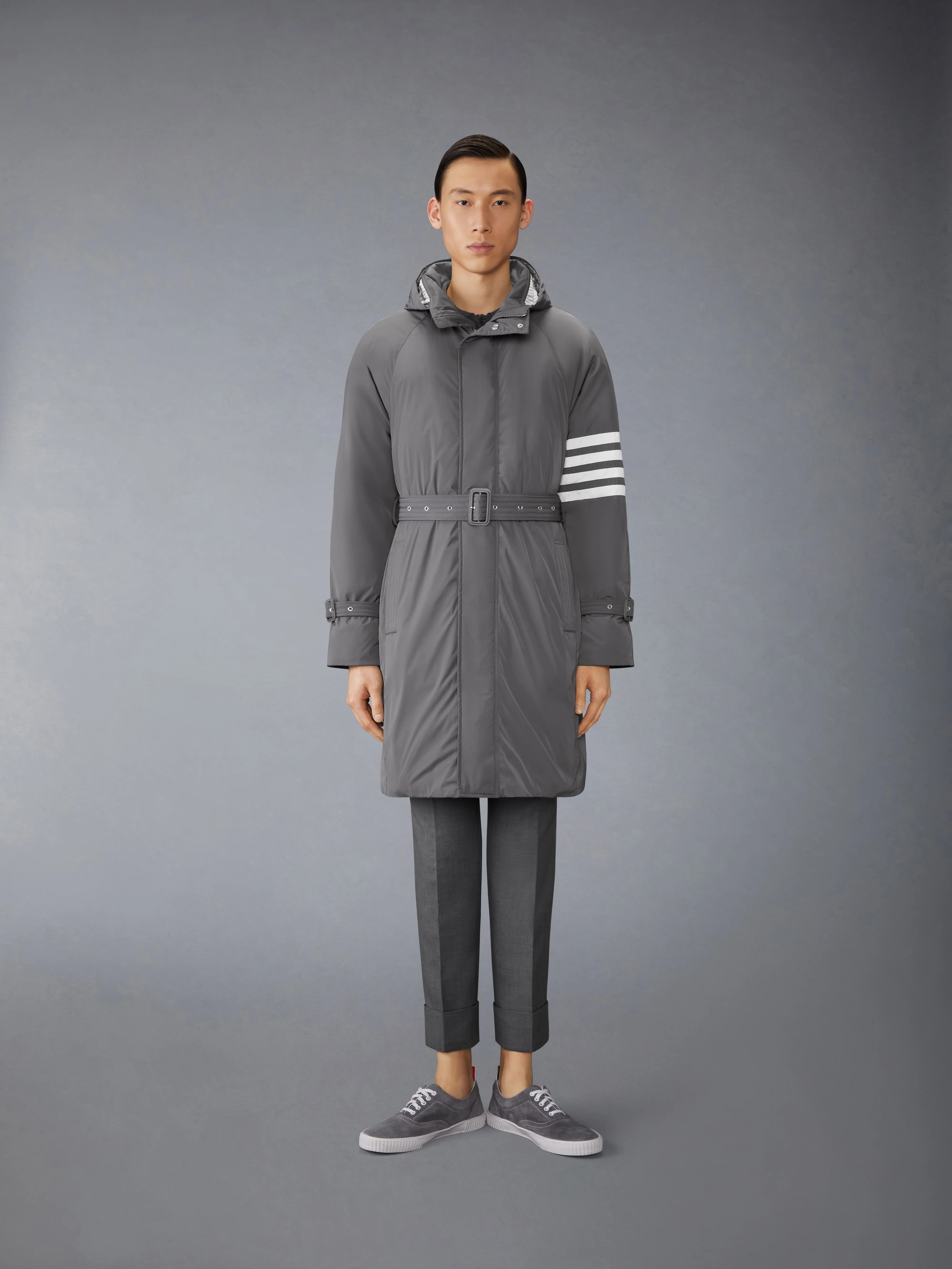 POLY TWILL 4-BAR DOWN FILLED PARKA