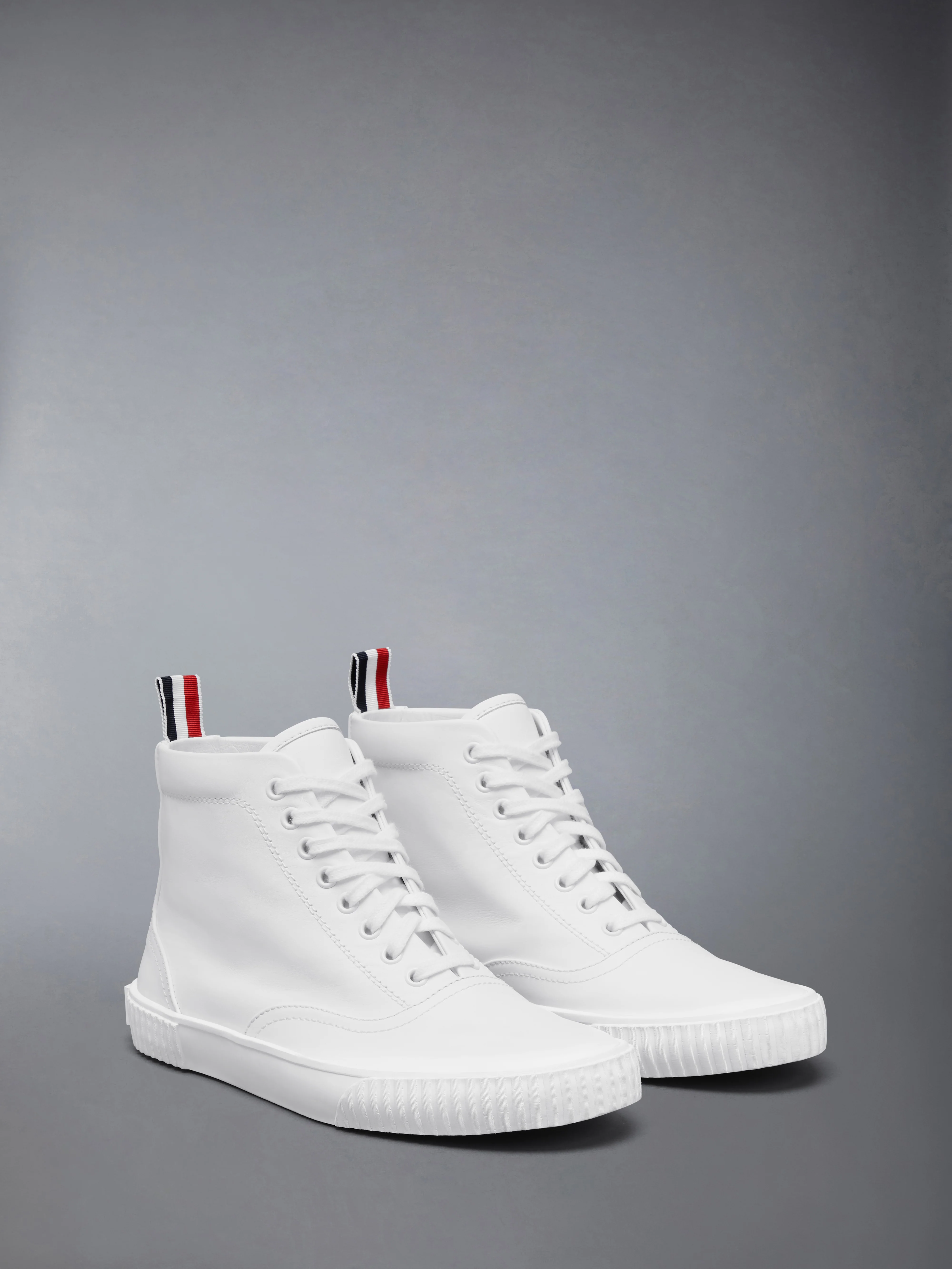 VITELLO CALF LEATHER HIGH TOP HERITAGE SNEAKERS