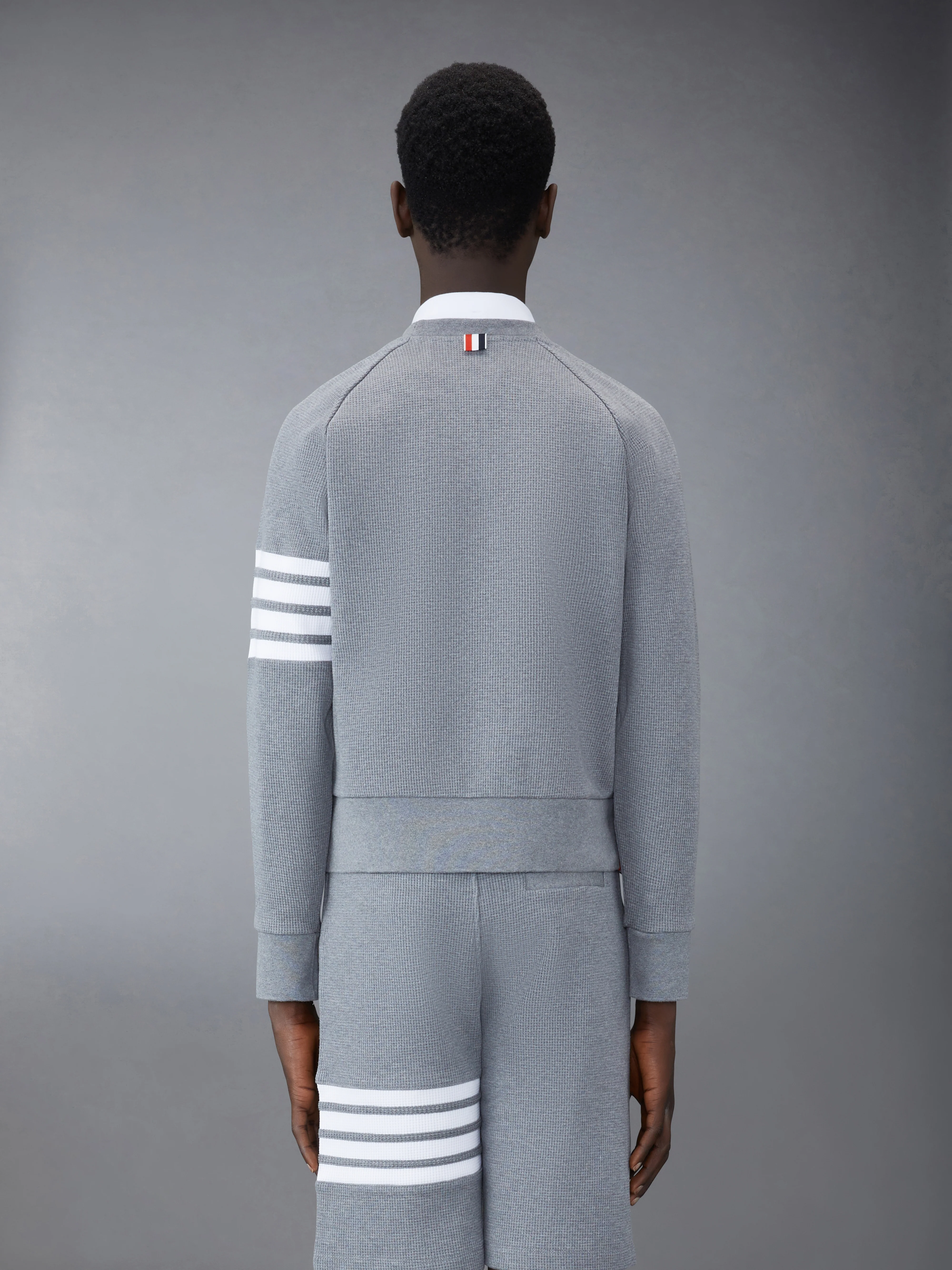 WAFFLE RAGLAN SWEATSHIRT