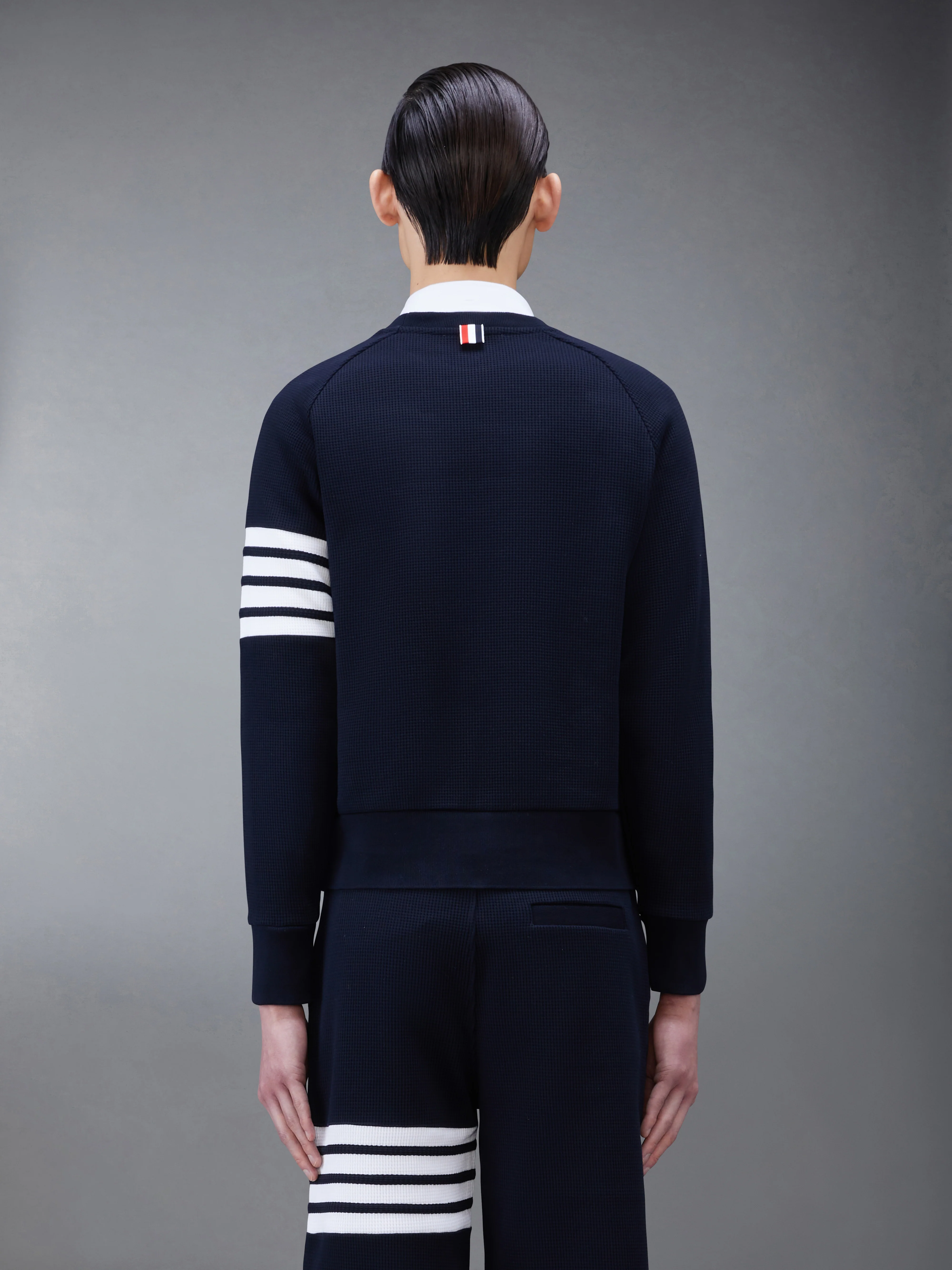 WAFFLE RAGLAN SWEATSHIRT