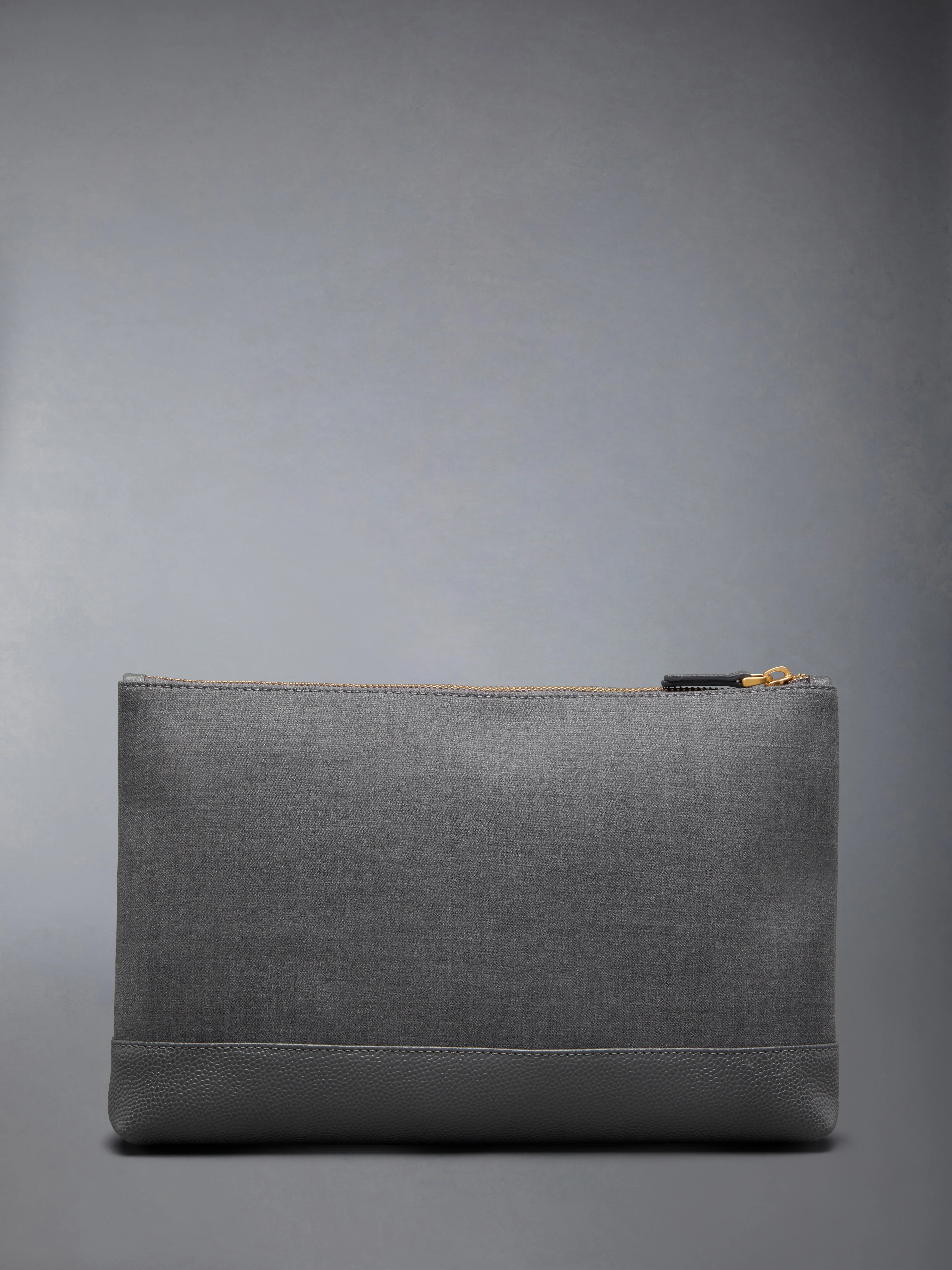 WOOL 4-BAR LARGE POUCH