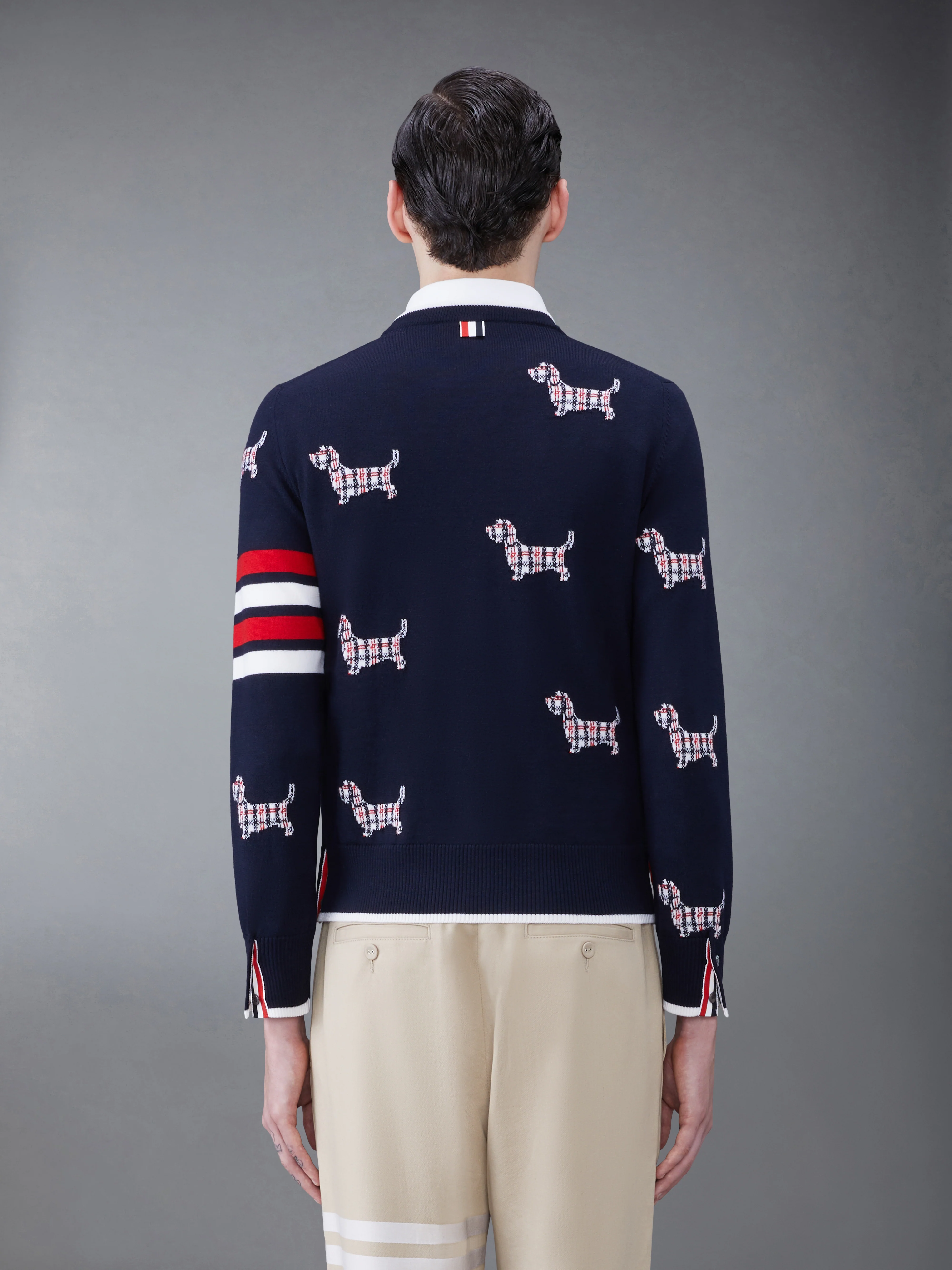 WOOL 4-BAR RELAXED HECTOR PULLOVER