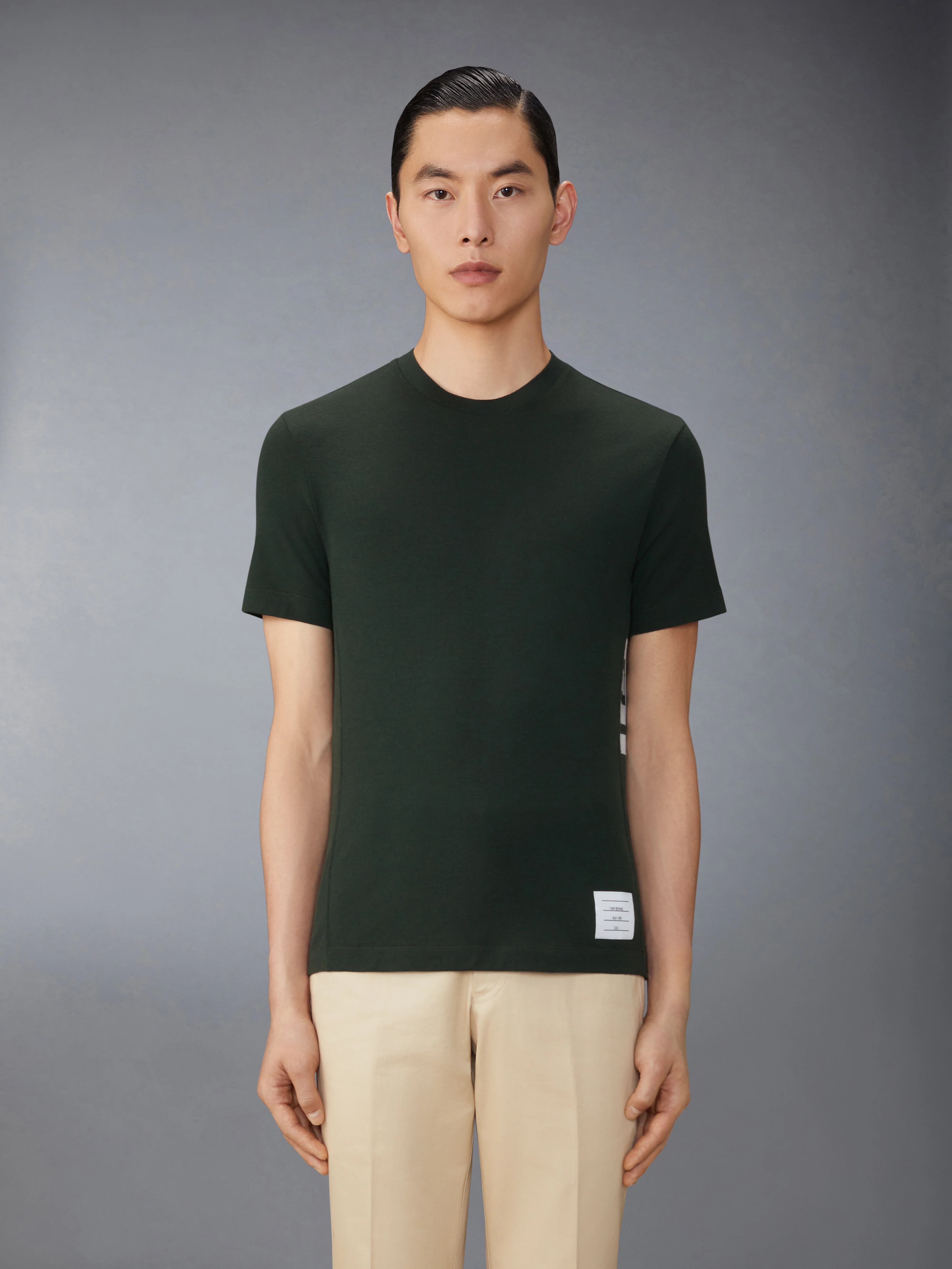 Wool Jersey 4-Bar Tee