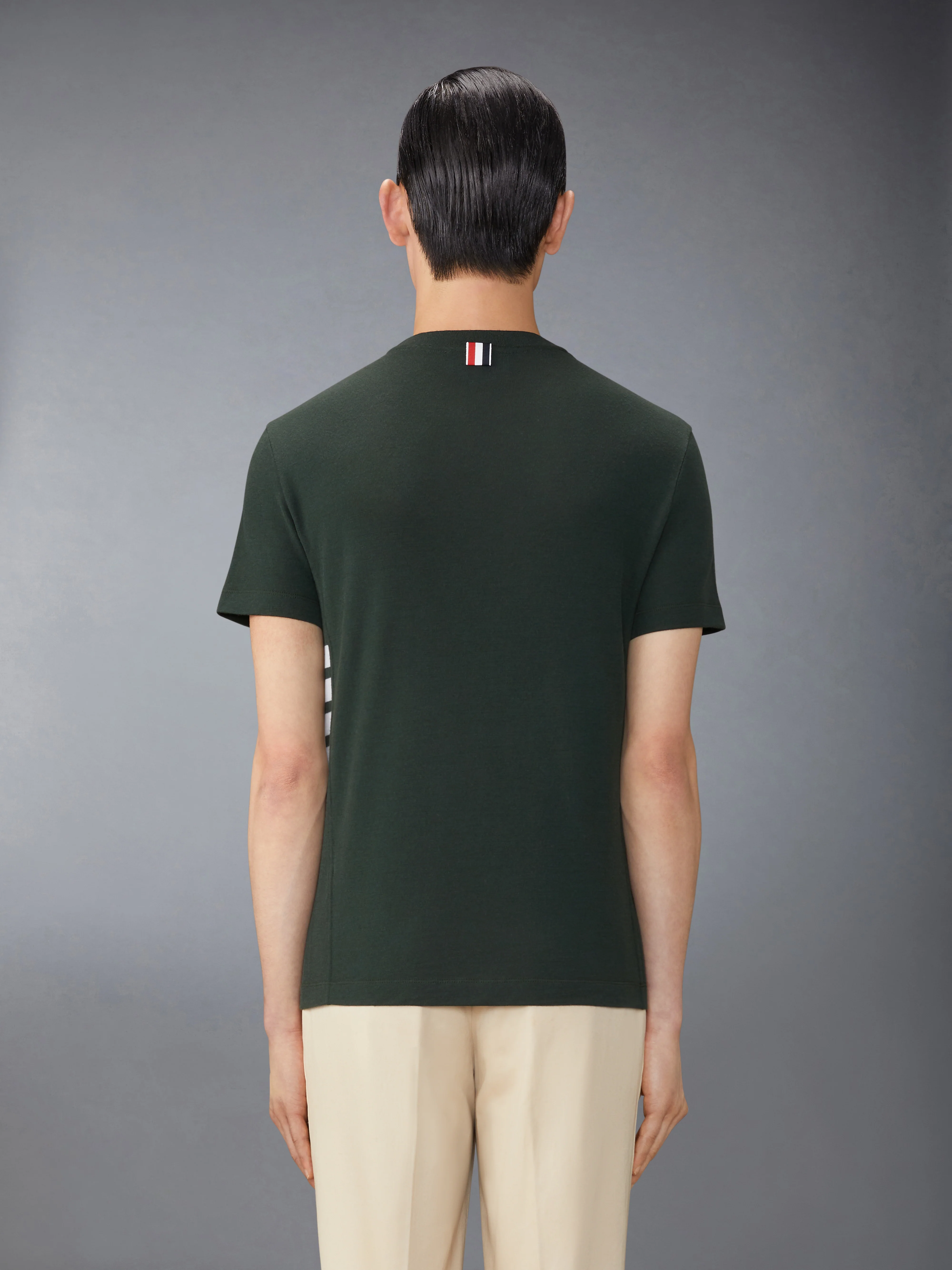 Wool Jersey 4-Bar Tee