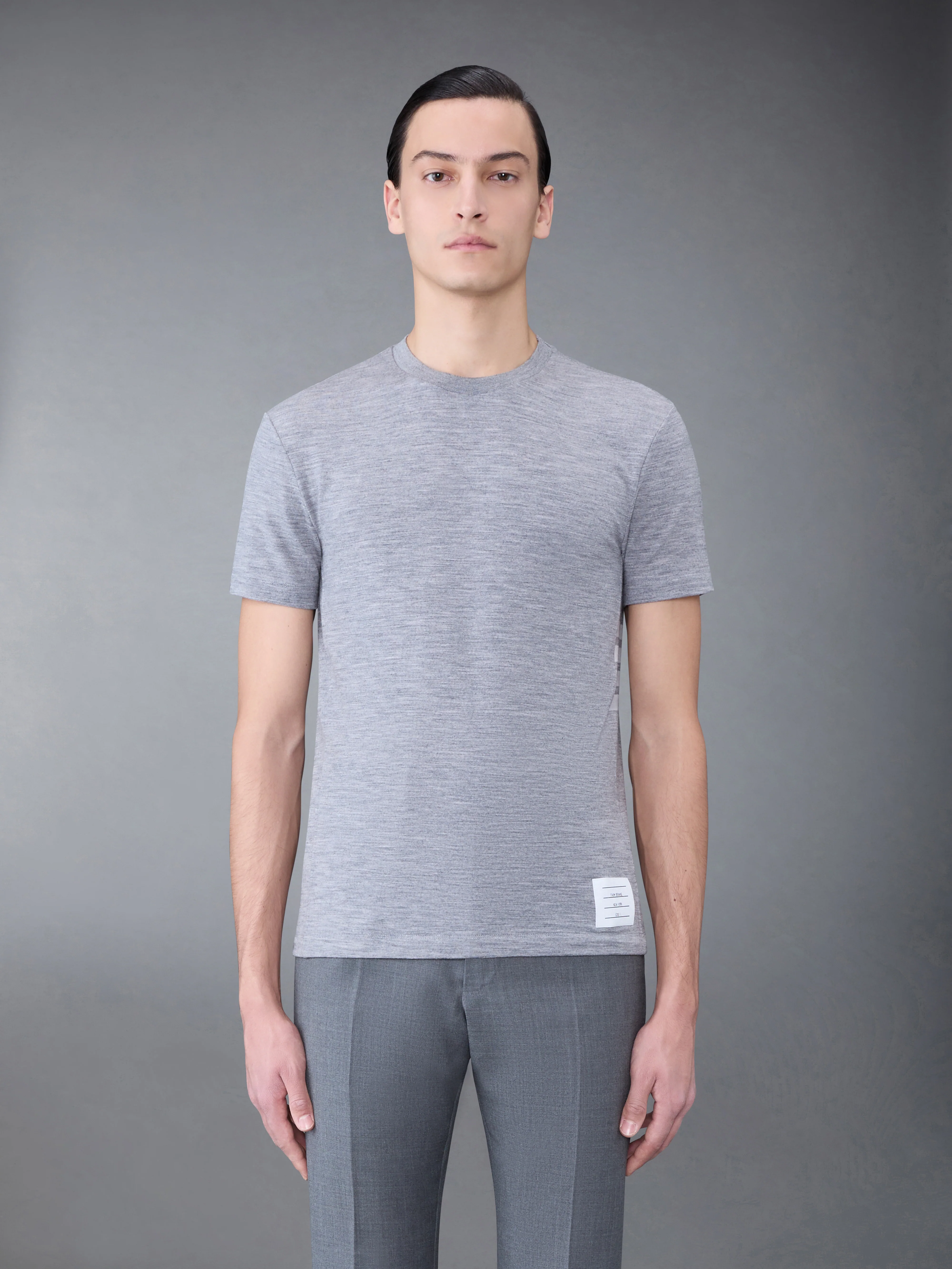 Wool Jersey 4-Bar Tee