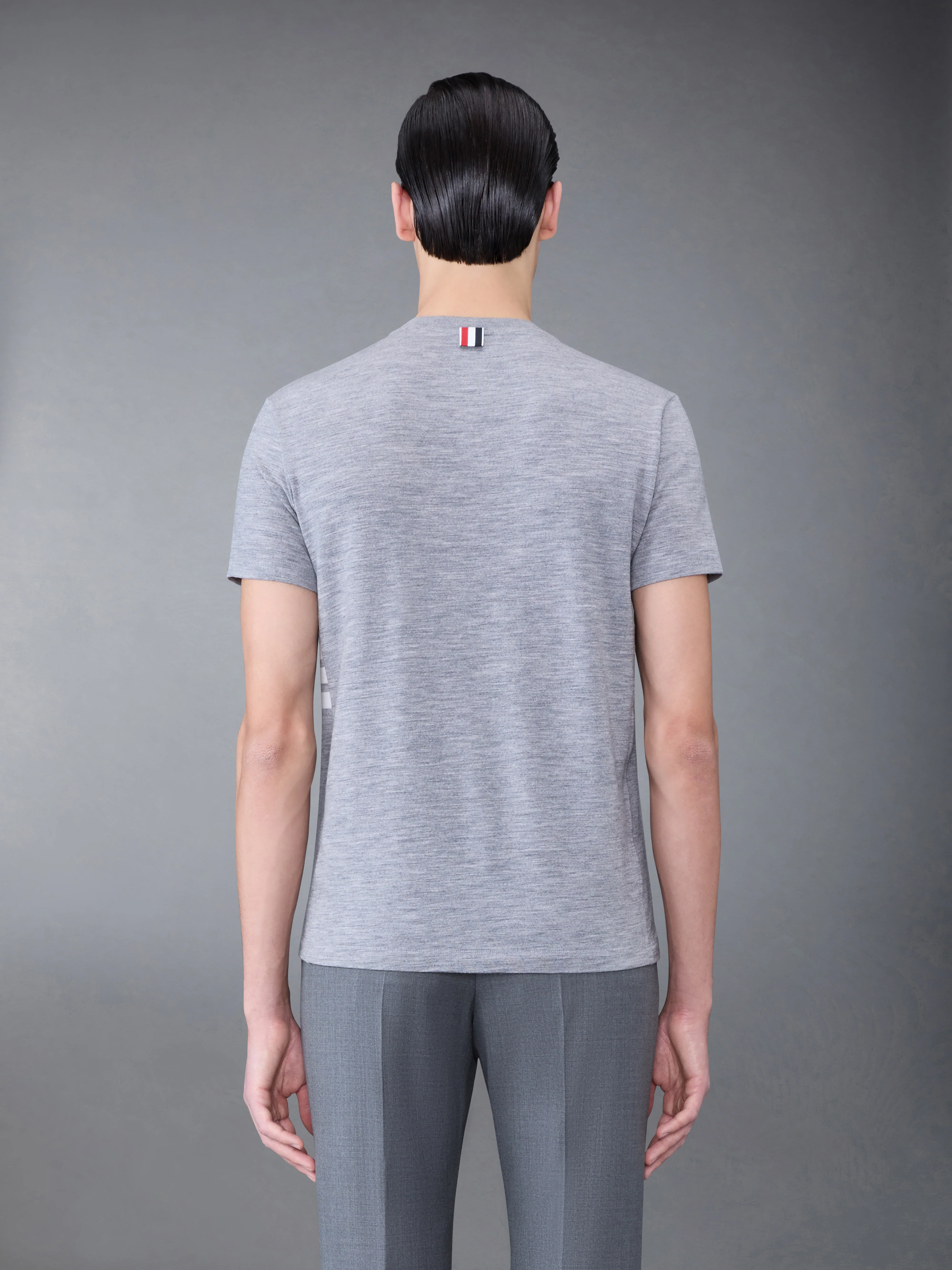 Wool Jersey 4-Bar Tee