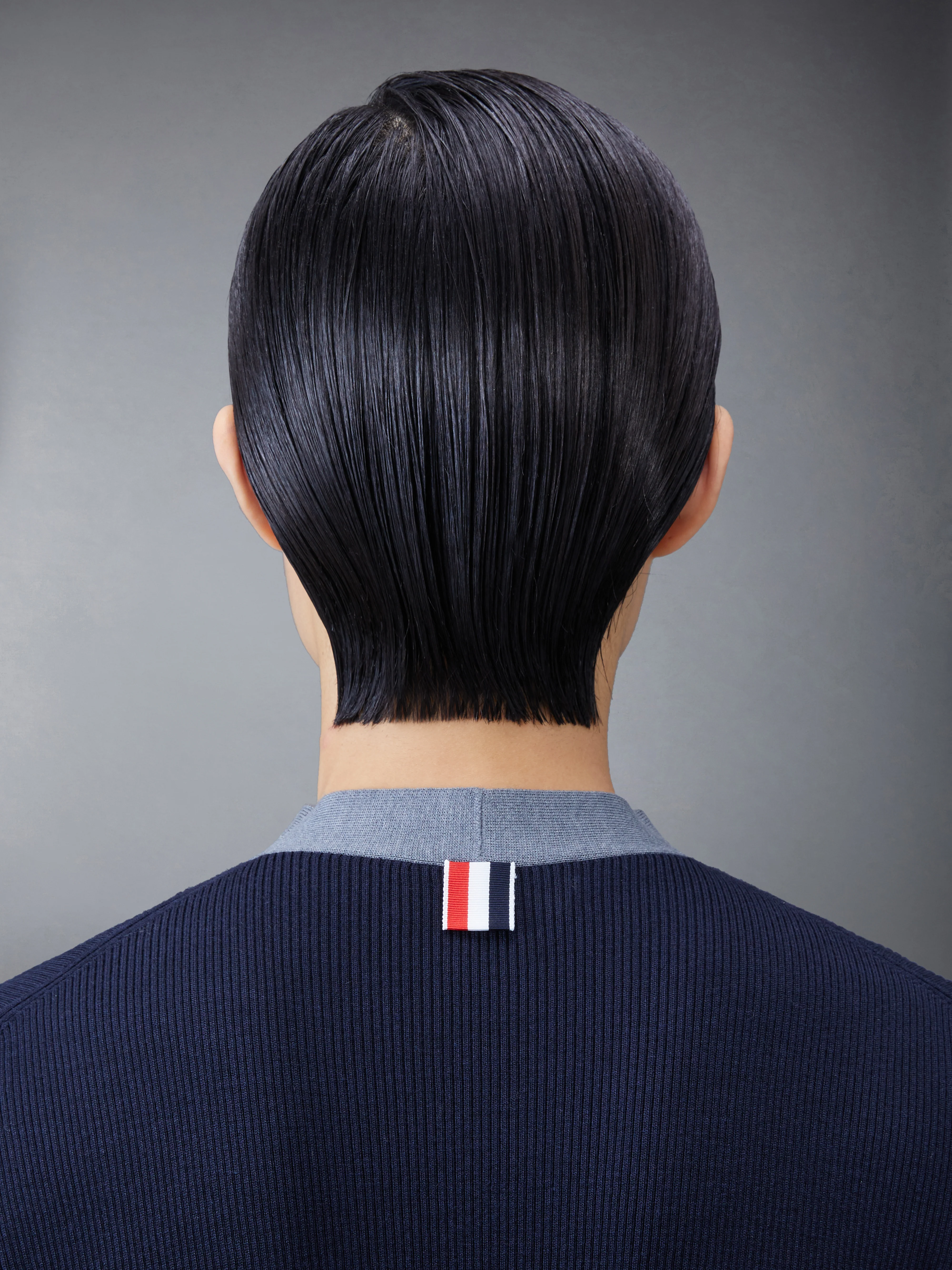 14964-wool-silk-rib-stripe-neck-tie-v-neck-cardigan-5.webp Wool Silk Rib Stripe Neck Tie V-neck Cardigan