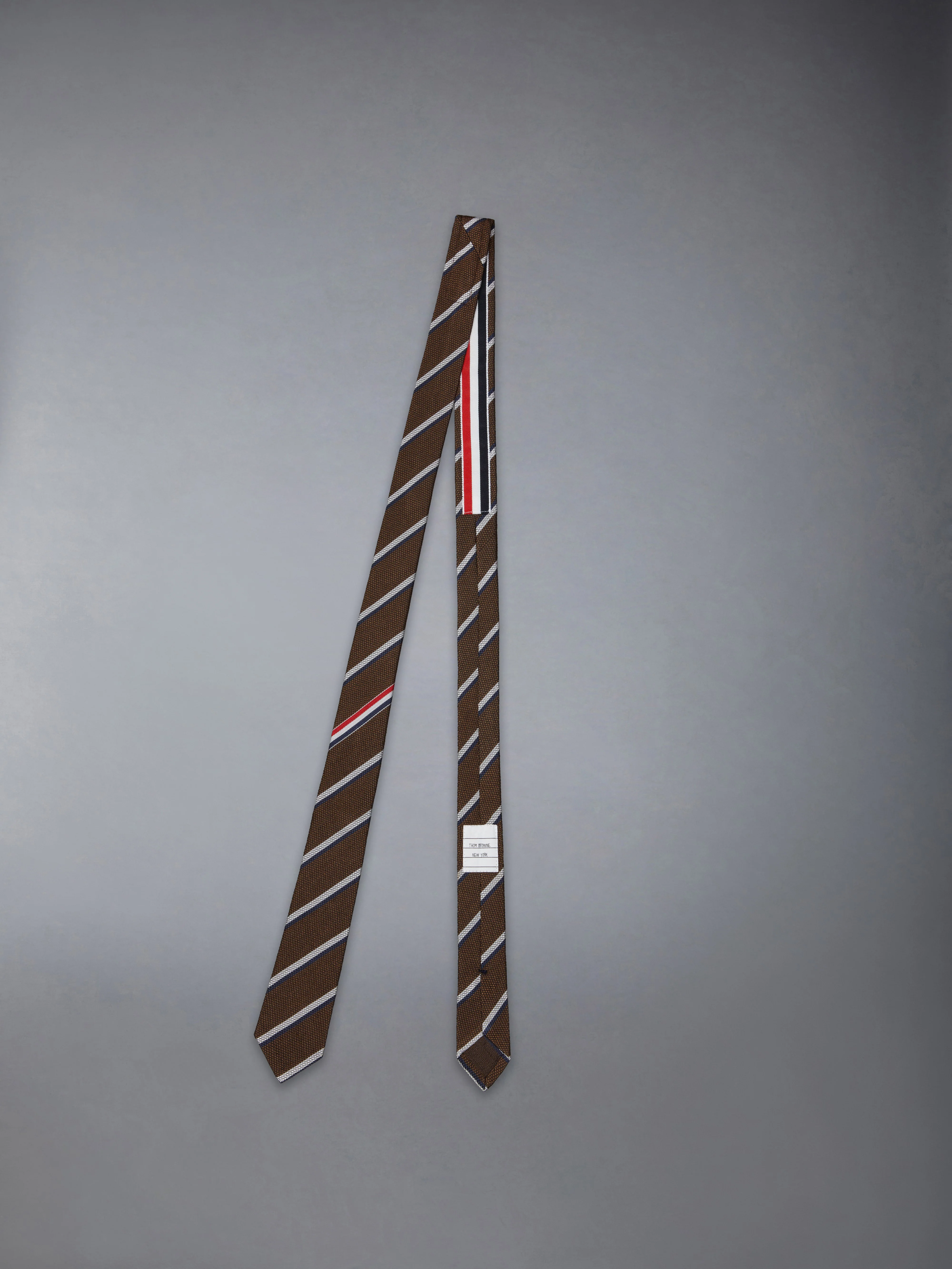 SHADOW STRIPE PIQUE WEAVE TIE